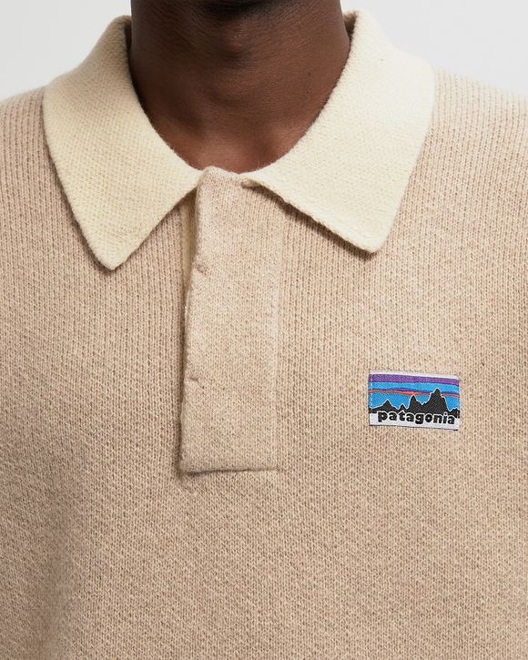 Recycled Wool-Blend Rugby Sweater