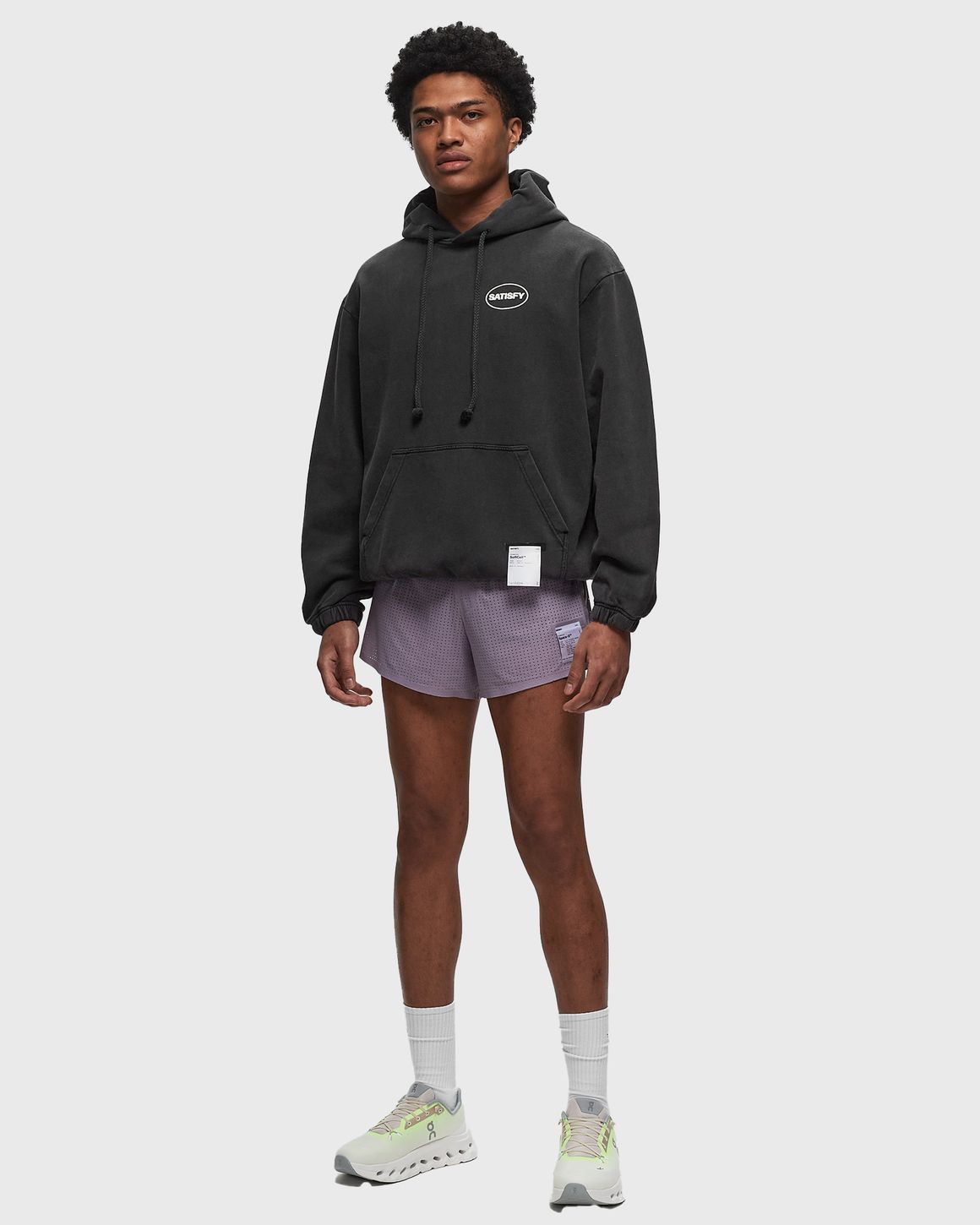 Satisfy Running SoftCell Hoodie Black BSTN Store