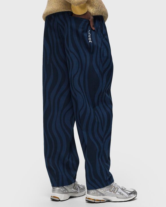 By Parra flowing stripes pants White blue