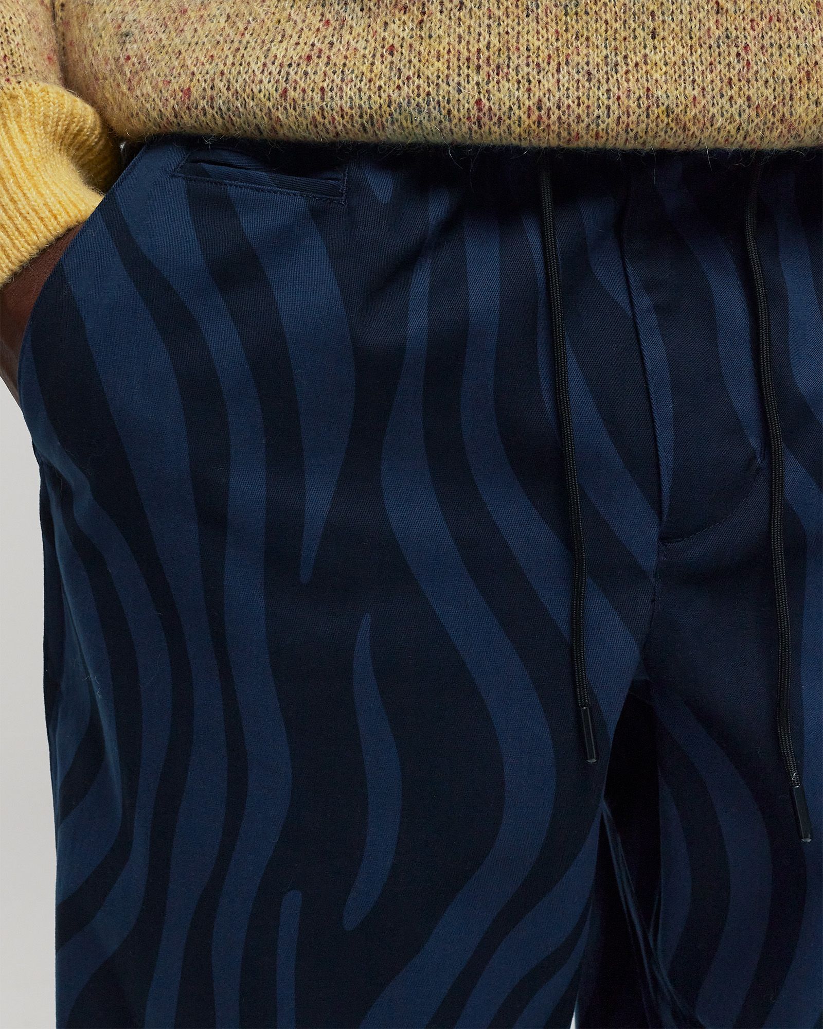 flowing stripes pants