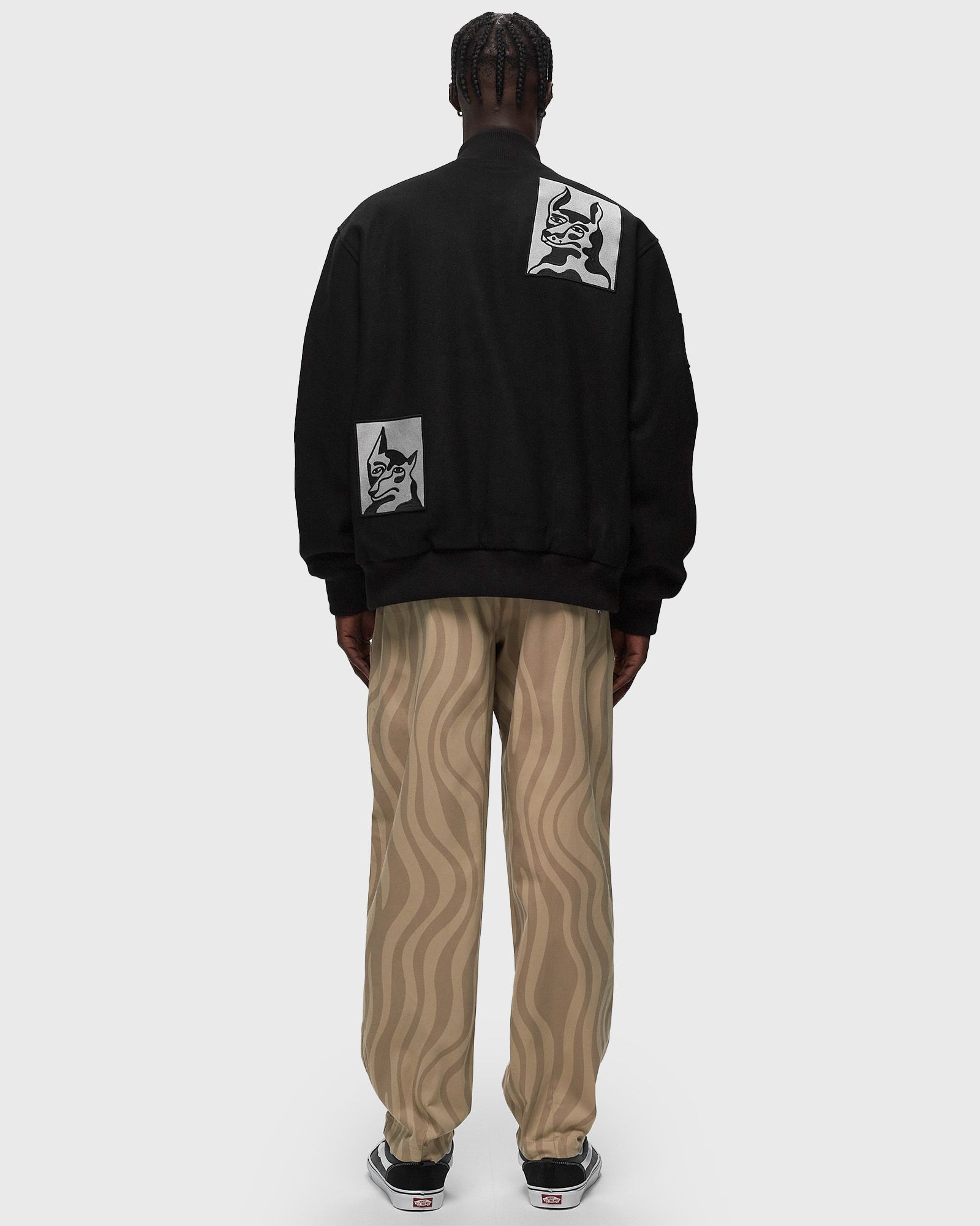 dog faced varsity jacket