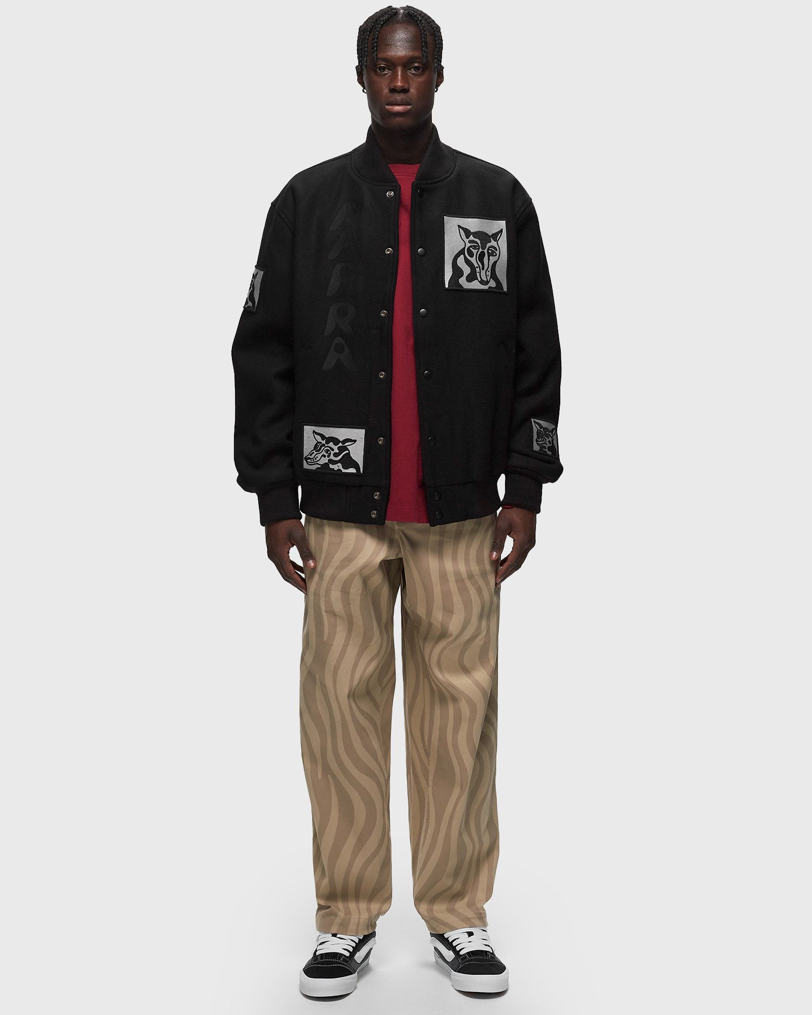 dog faced varsity jacket