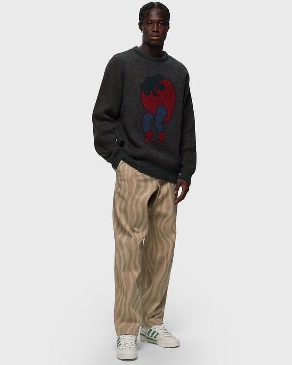 stupid strawberry knitted pullover