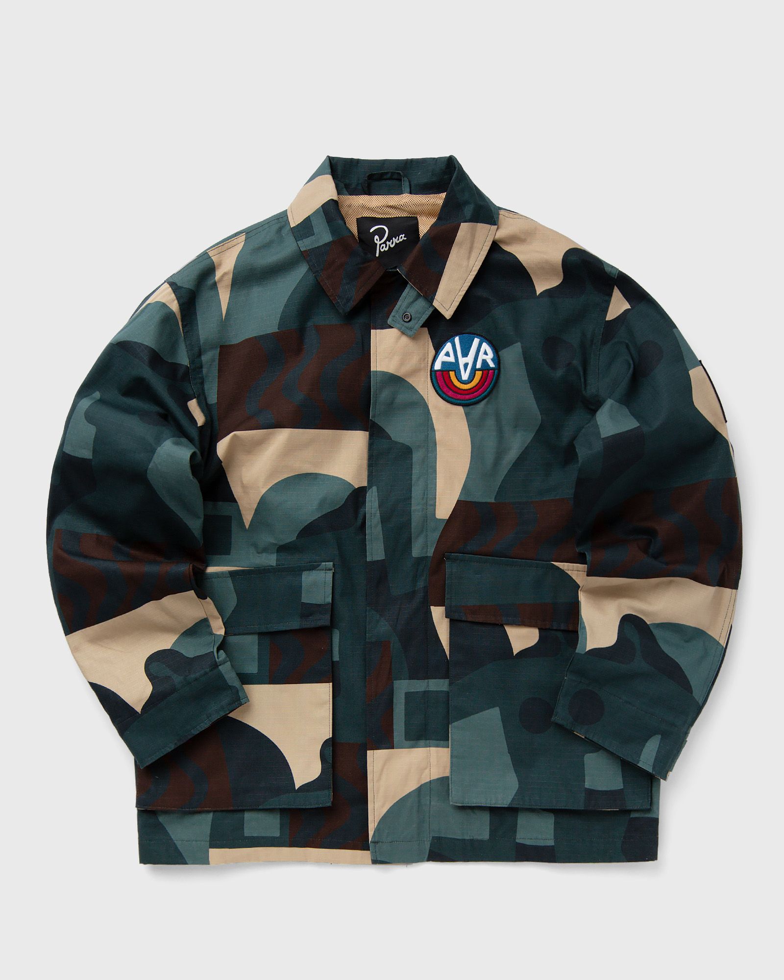 distorted camo jacket