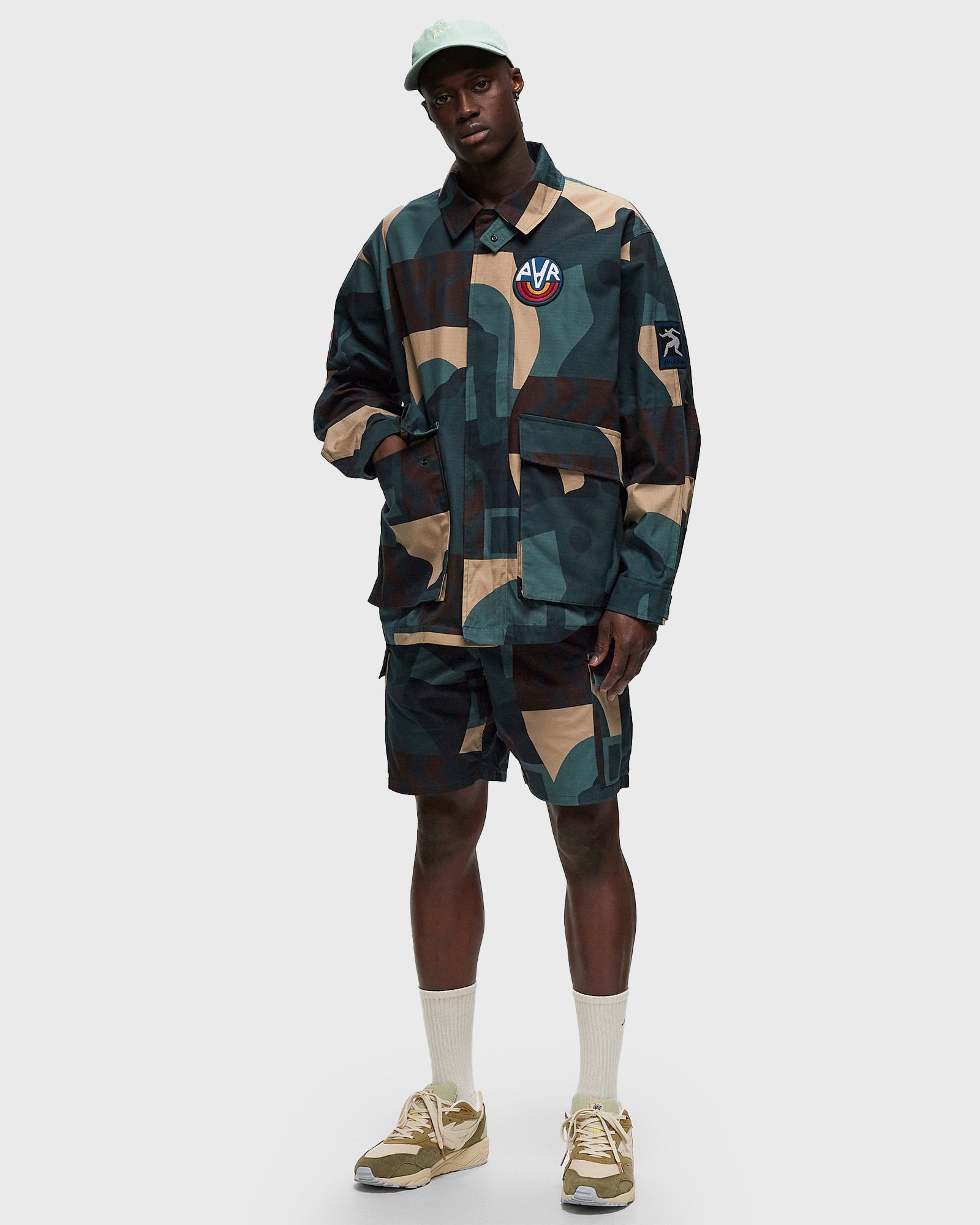 distorted camo jacket