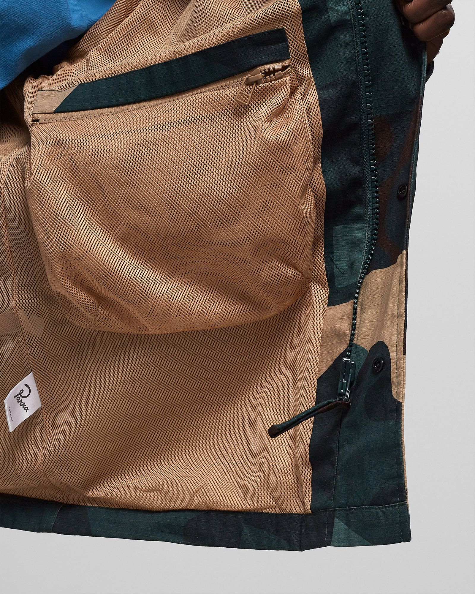 distorted camo jacket