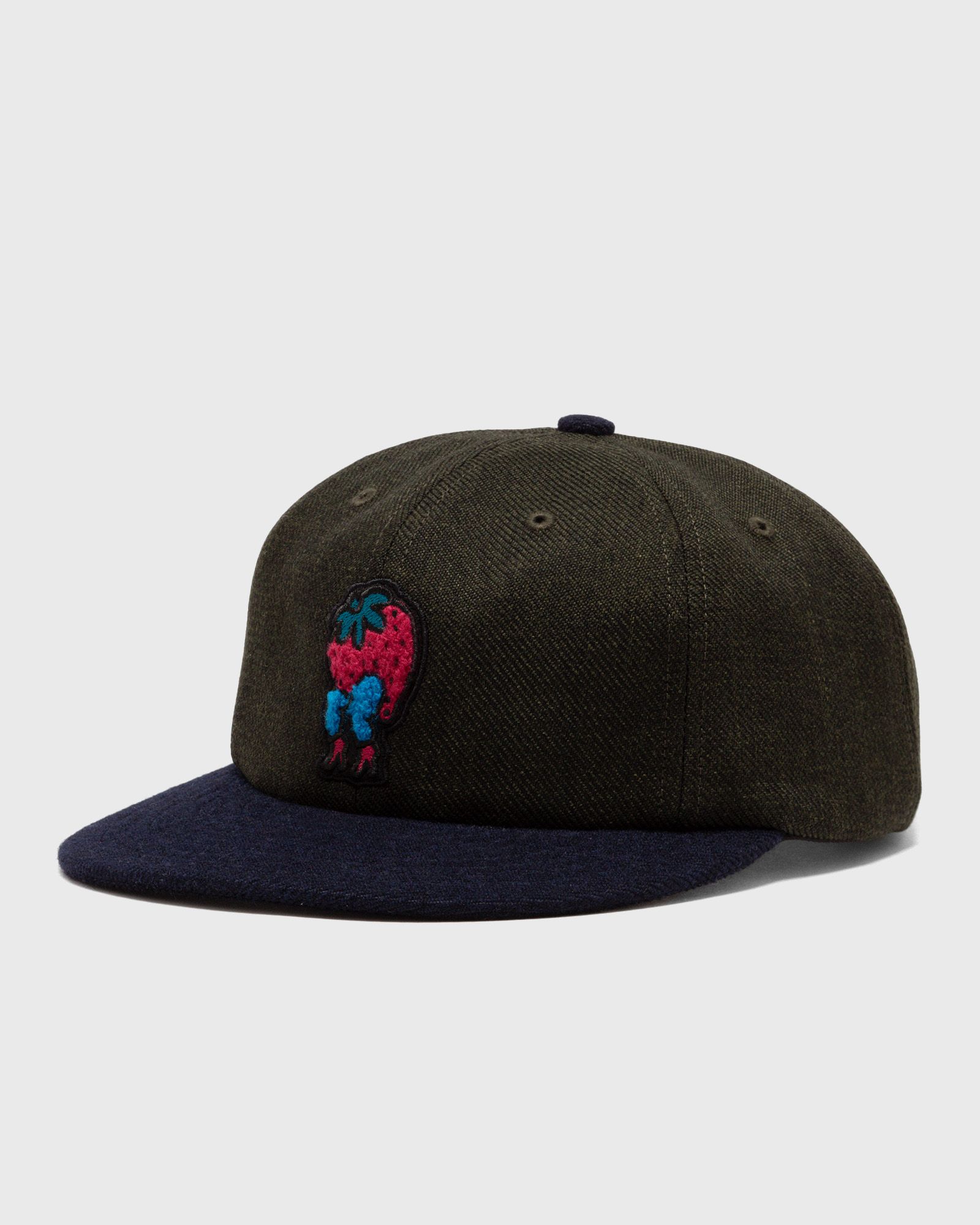 By Parra - stupid strawberry 6 panel hat men caps green in größe:one size