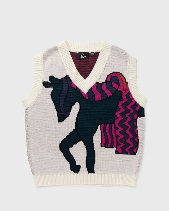 knitted horse knitted spencer