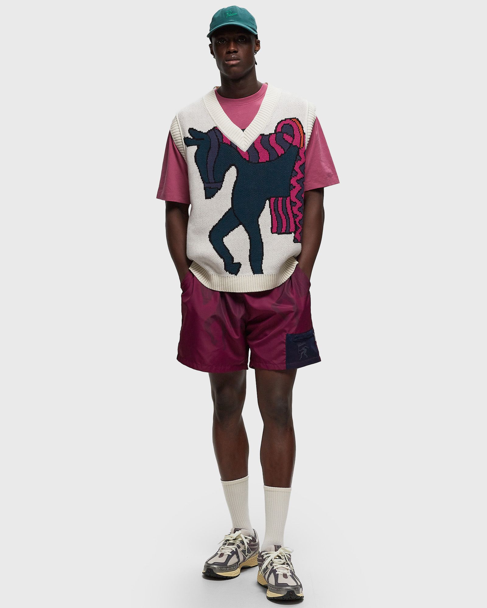 knitted horse knitted spencer