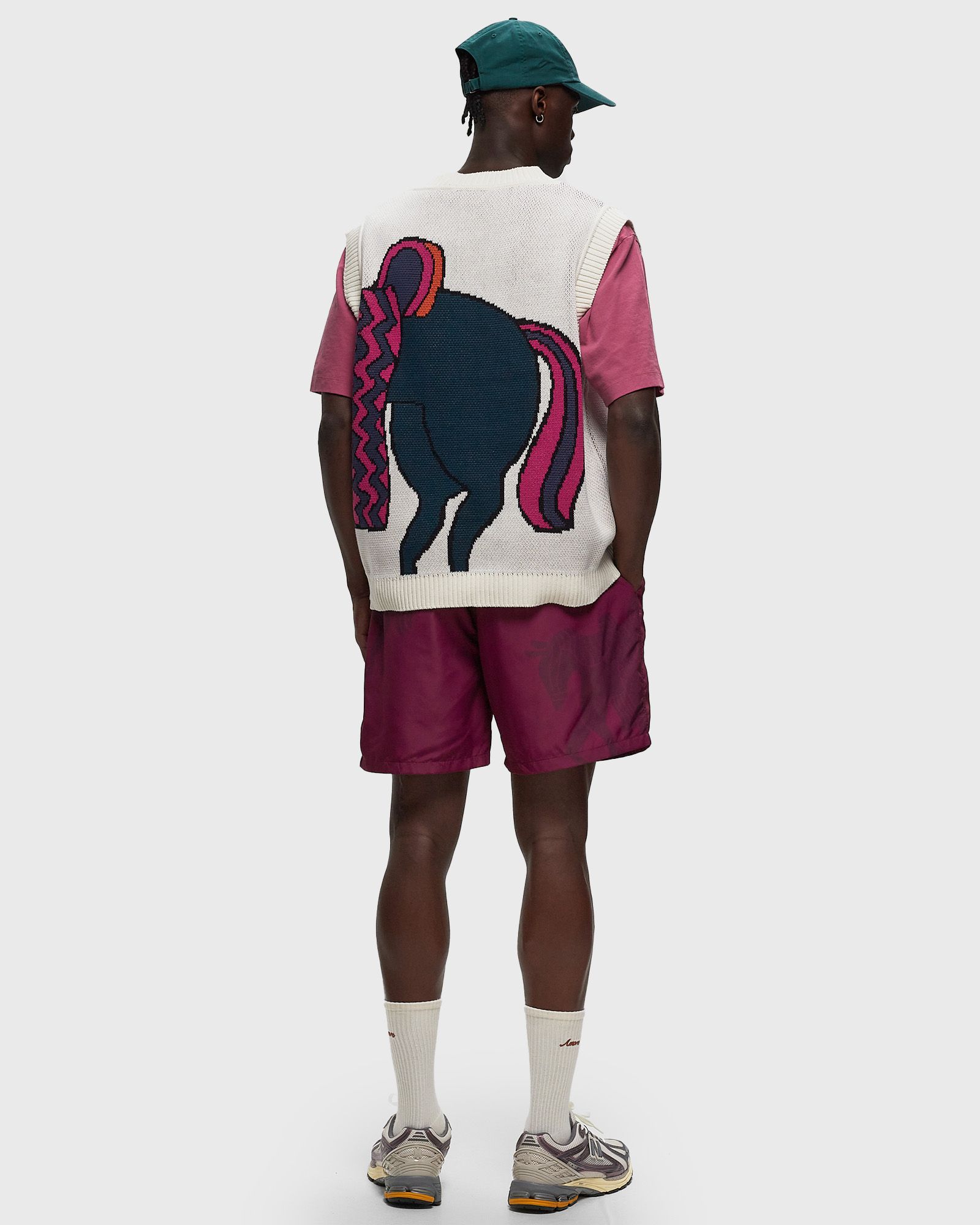 knitted horse knitted spencer