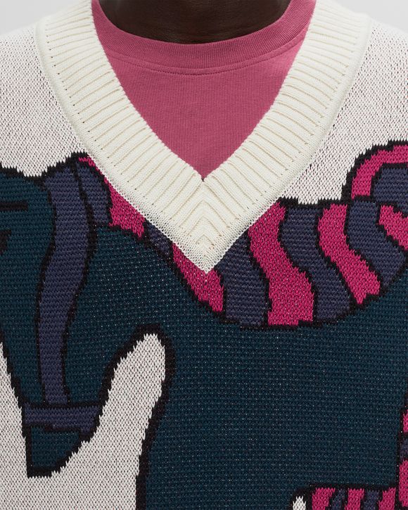 knitted horse knitted spencer