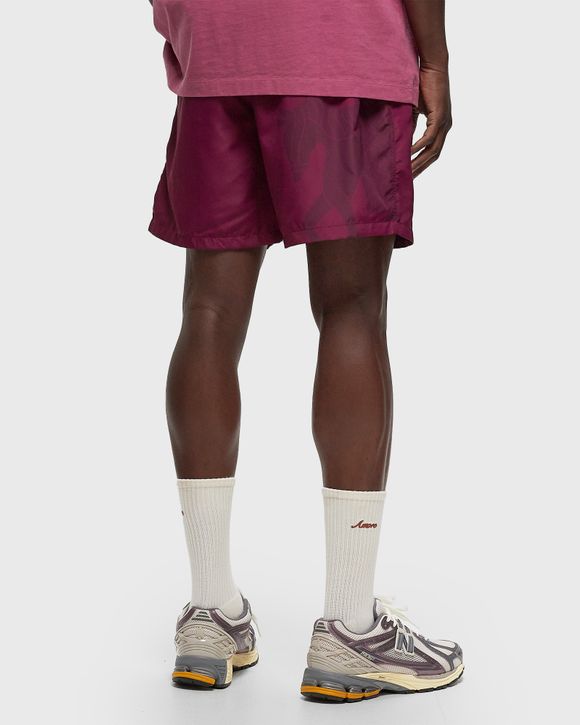 short horse shorts tyrian purple
