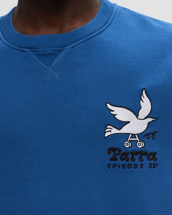 wheel chested bird crew neck sweatshirt