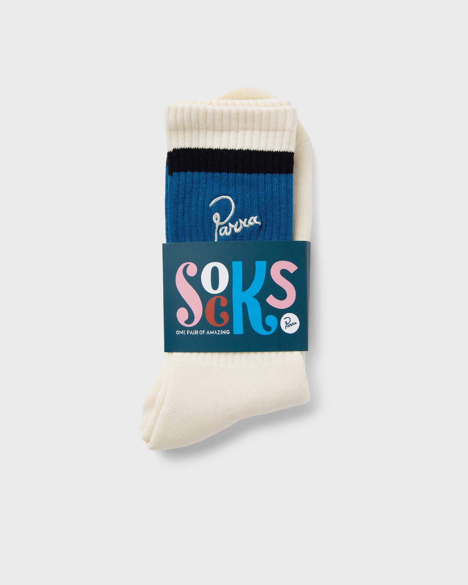 script logo crew socks