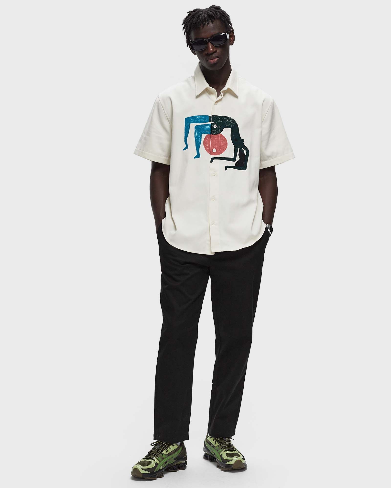 yoga balled short sleeve shirt