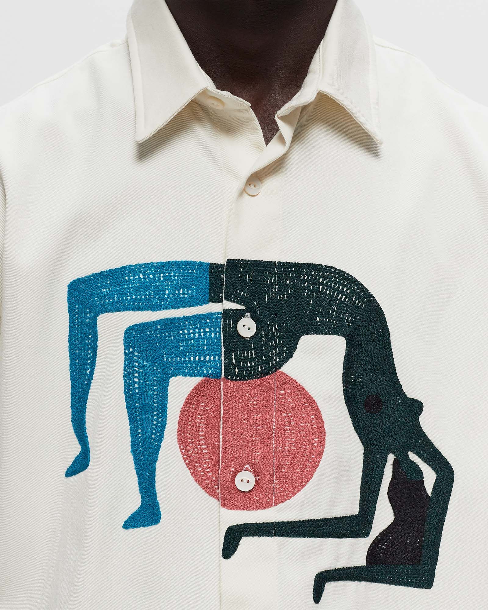 yoga balled short sleeve shirt