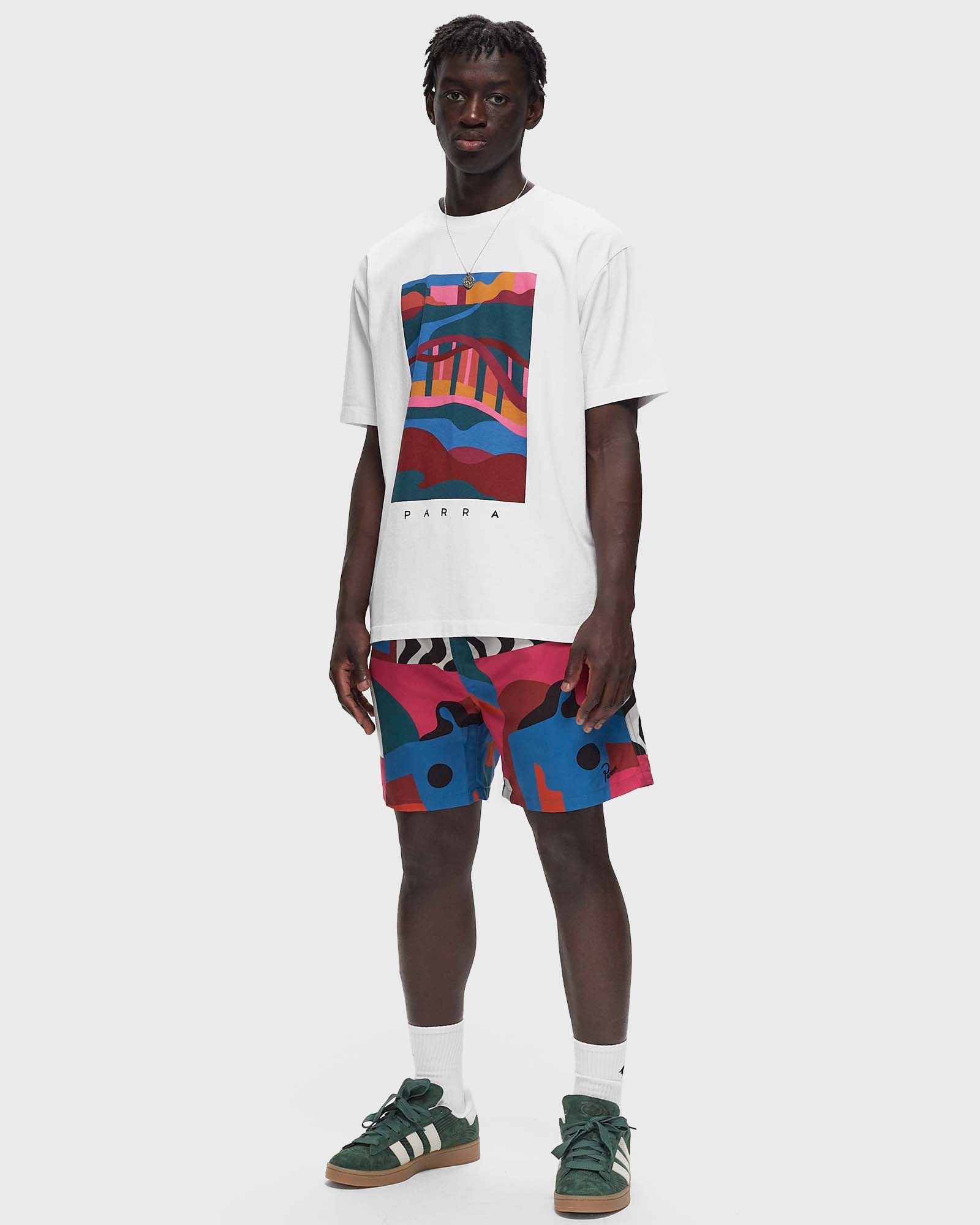 distorted water swim shorts