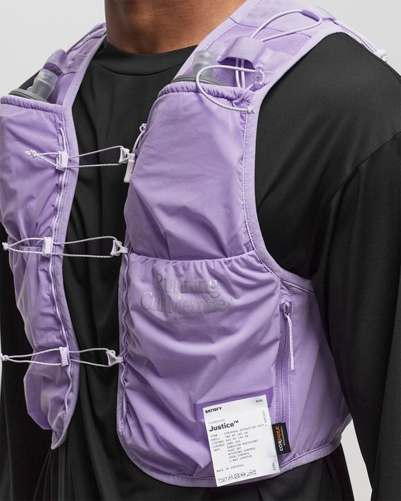 Satisfy Running Justice Cordura Hydration Vest 5L Purple