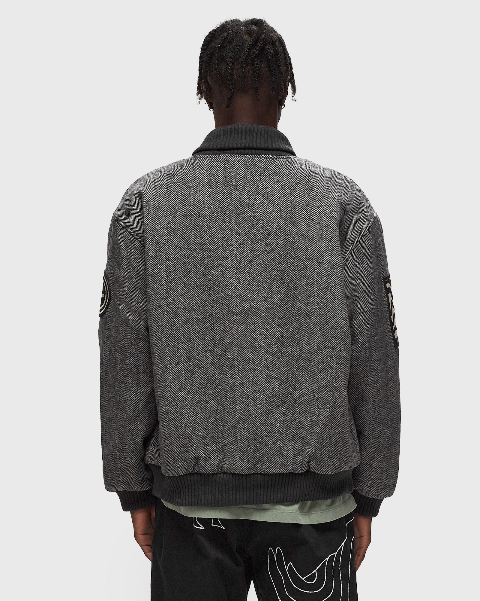 rounded PAR varsity jacket