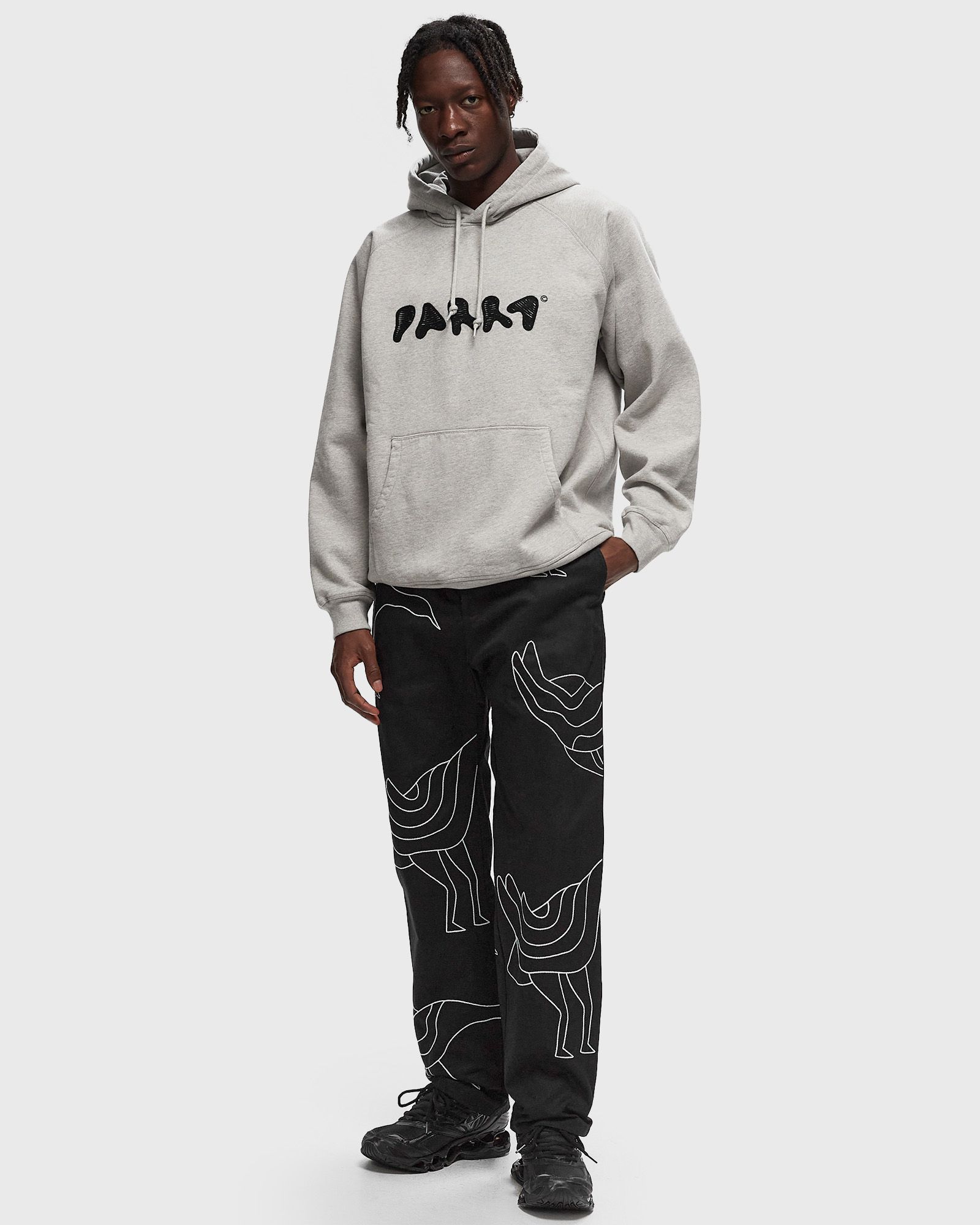 stitched up duck pants