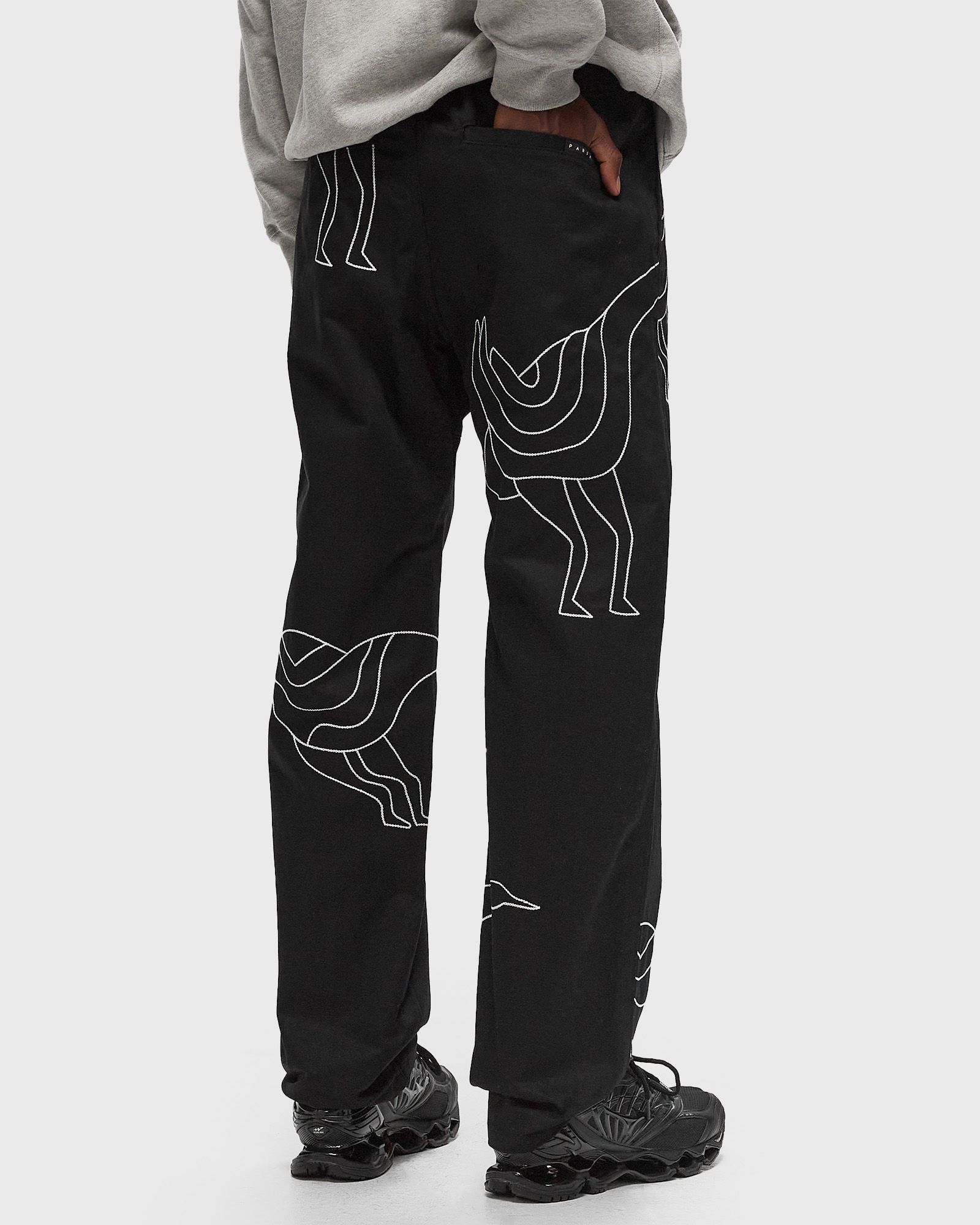 stitched up duck pants