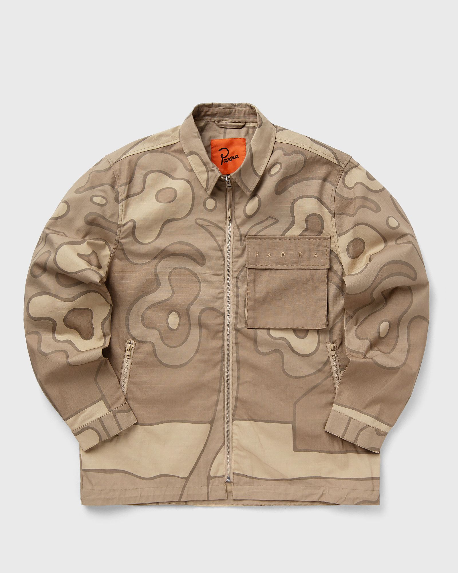 fruit tree camo shirt jacket