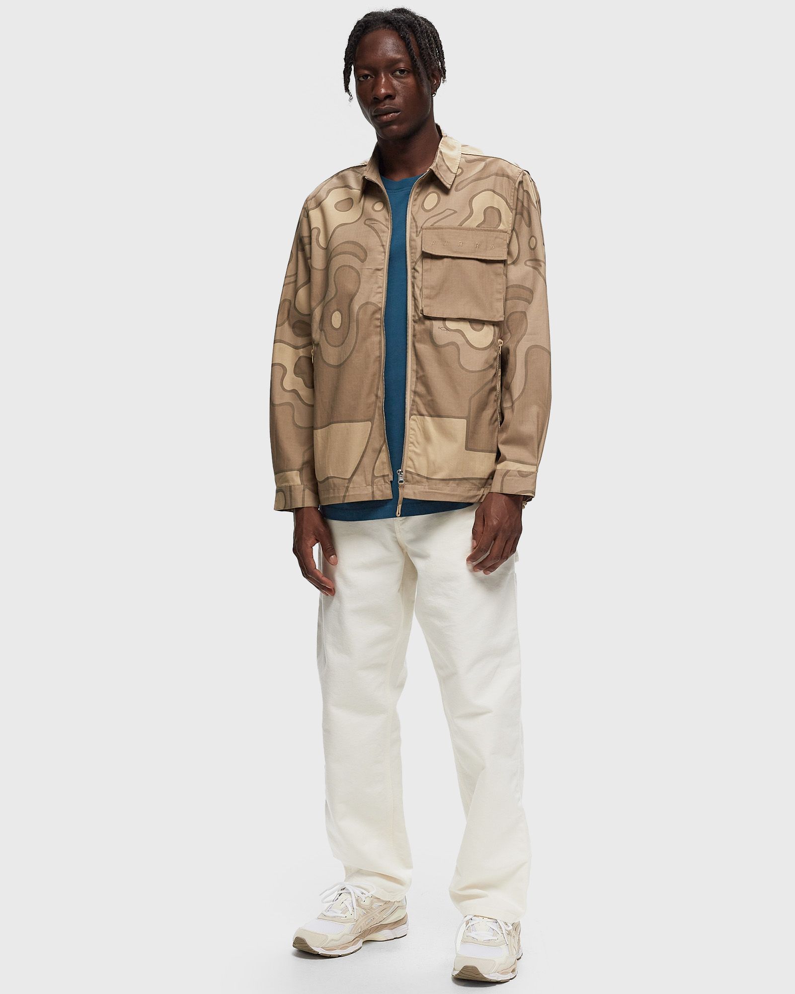 fruit tree camo shirt jacket