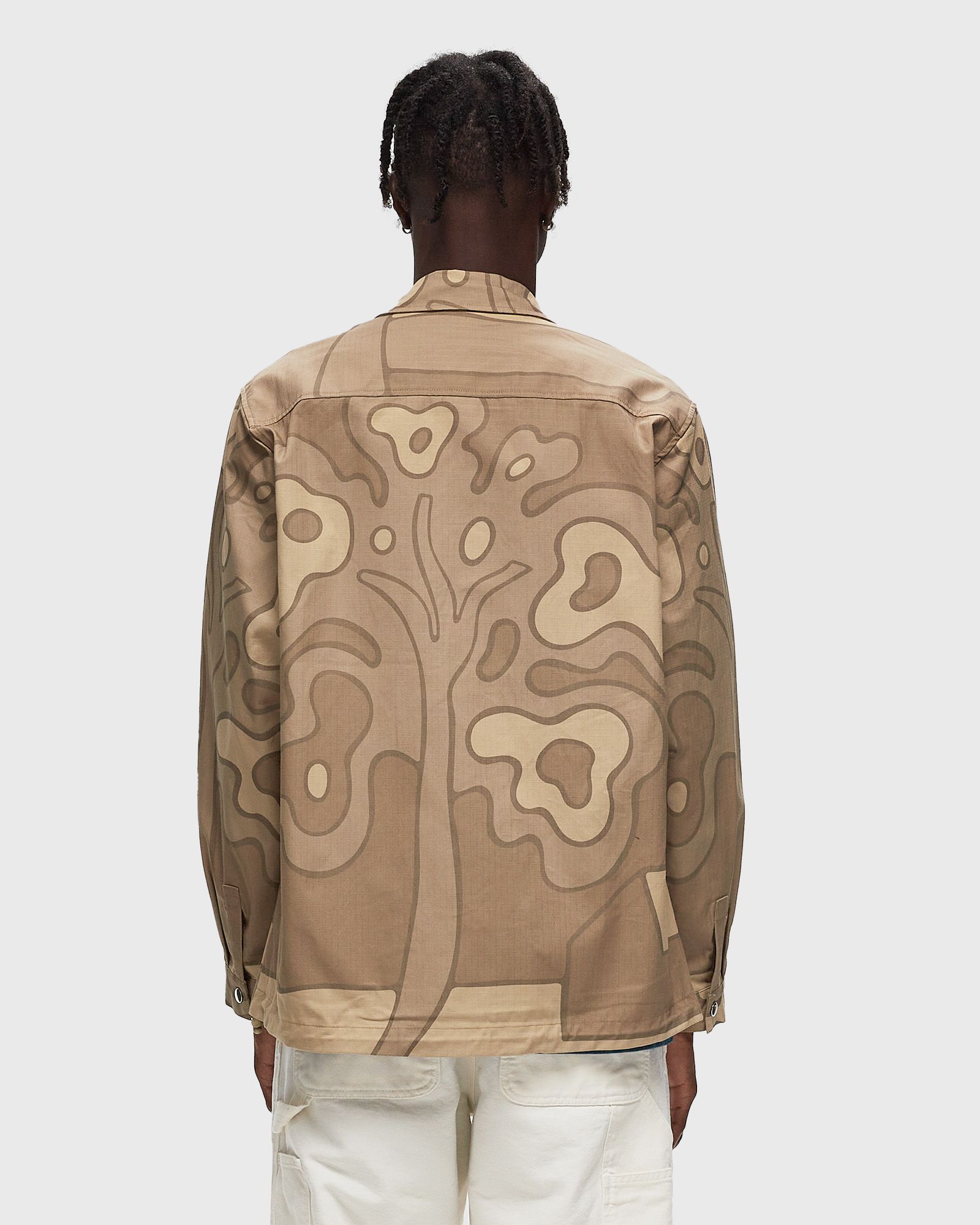 fruit tree camo shirt jacket