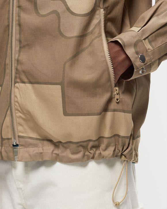 fruit tree camo shirt jacket
