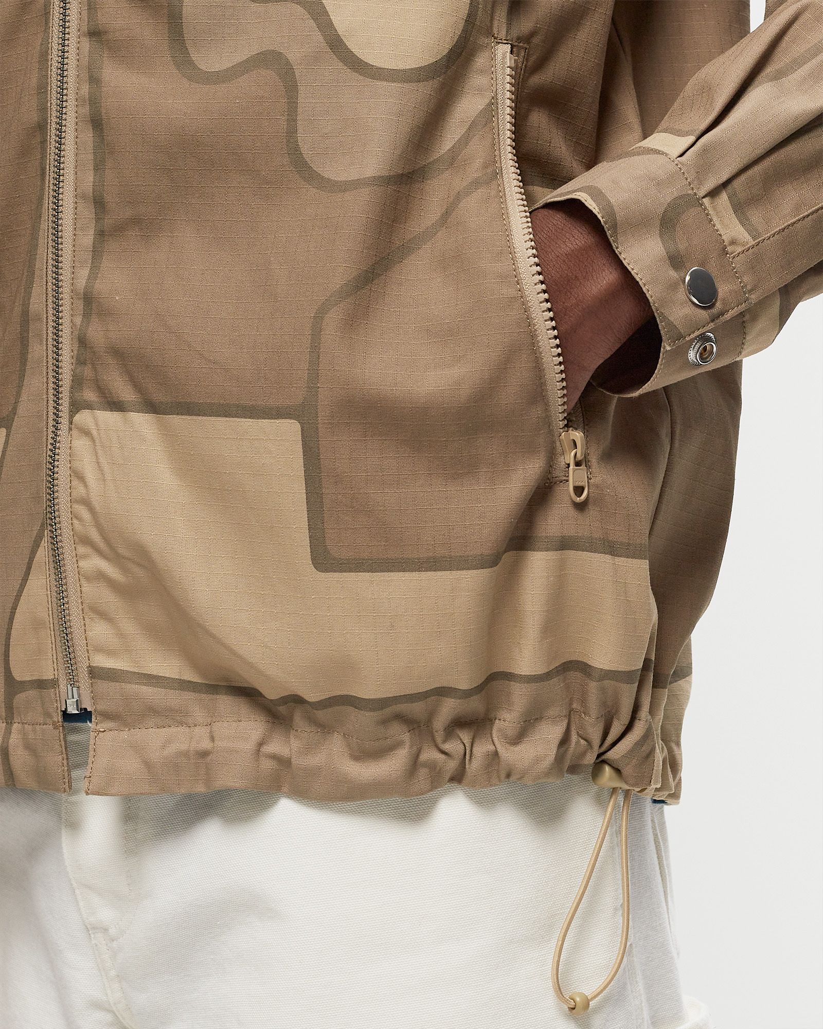 fruit tree camo shirt jacket