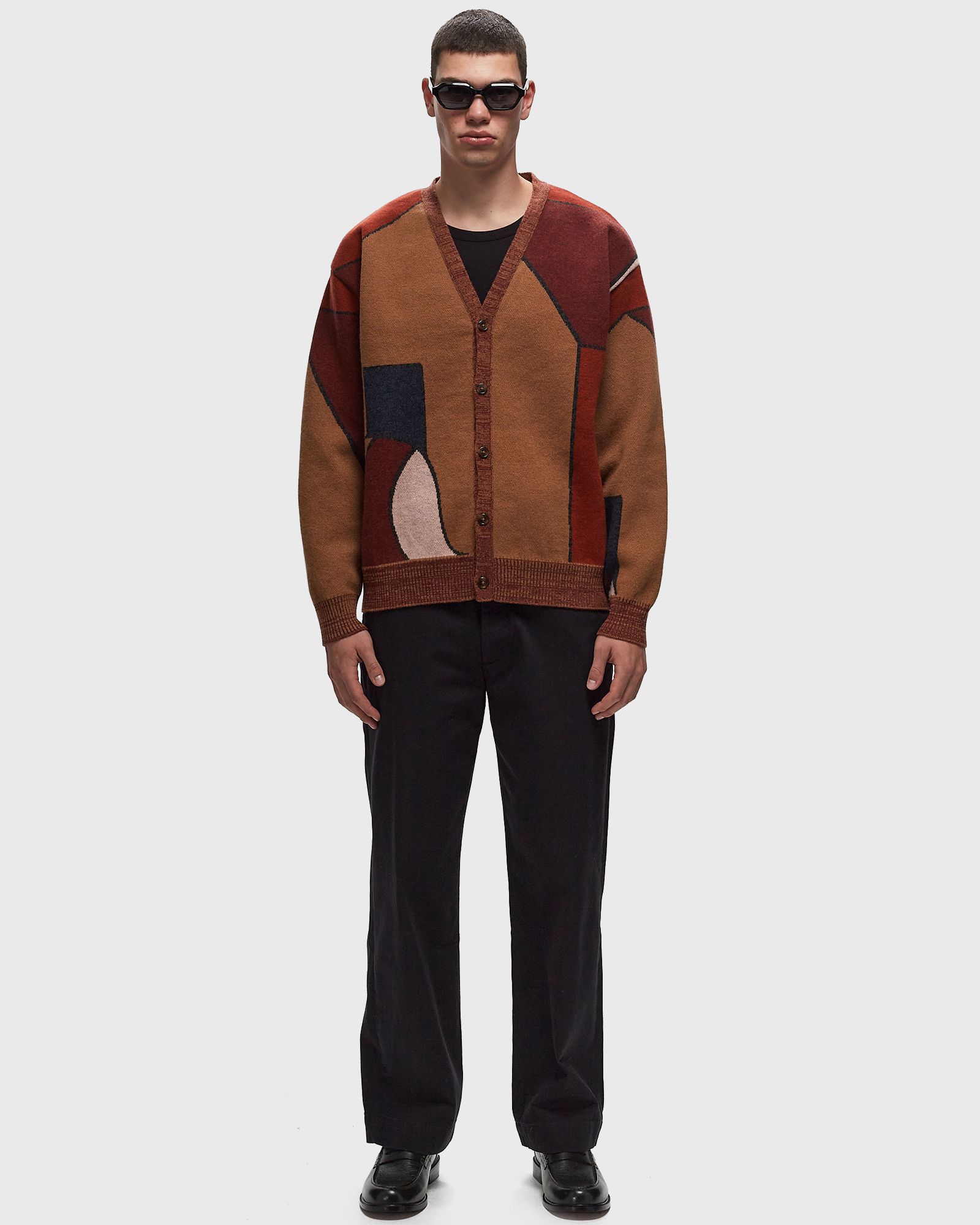 your stupid shed knitted cardigan