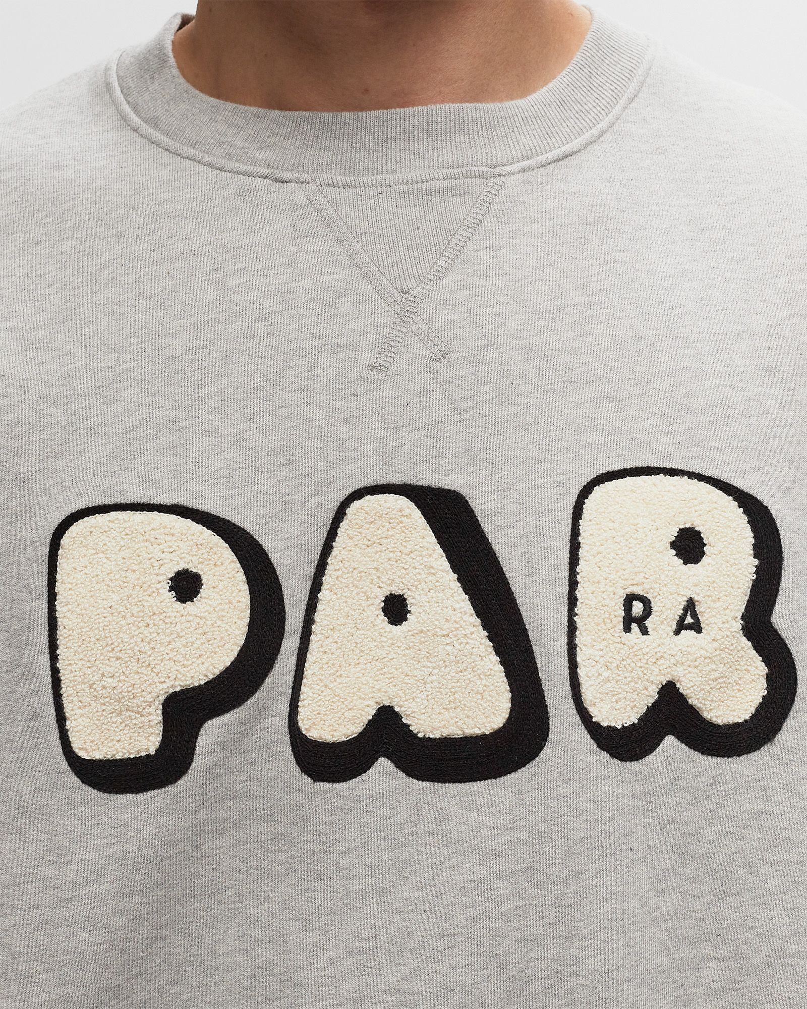 rounded PAR crew neck sweatshirt