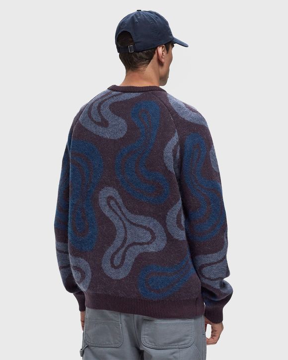stupid lava lamp knitted pullover