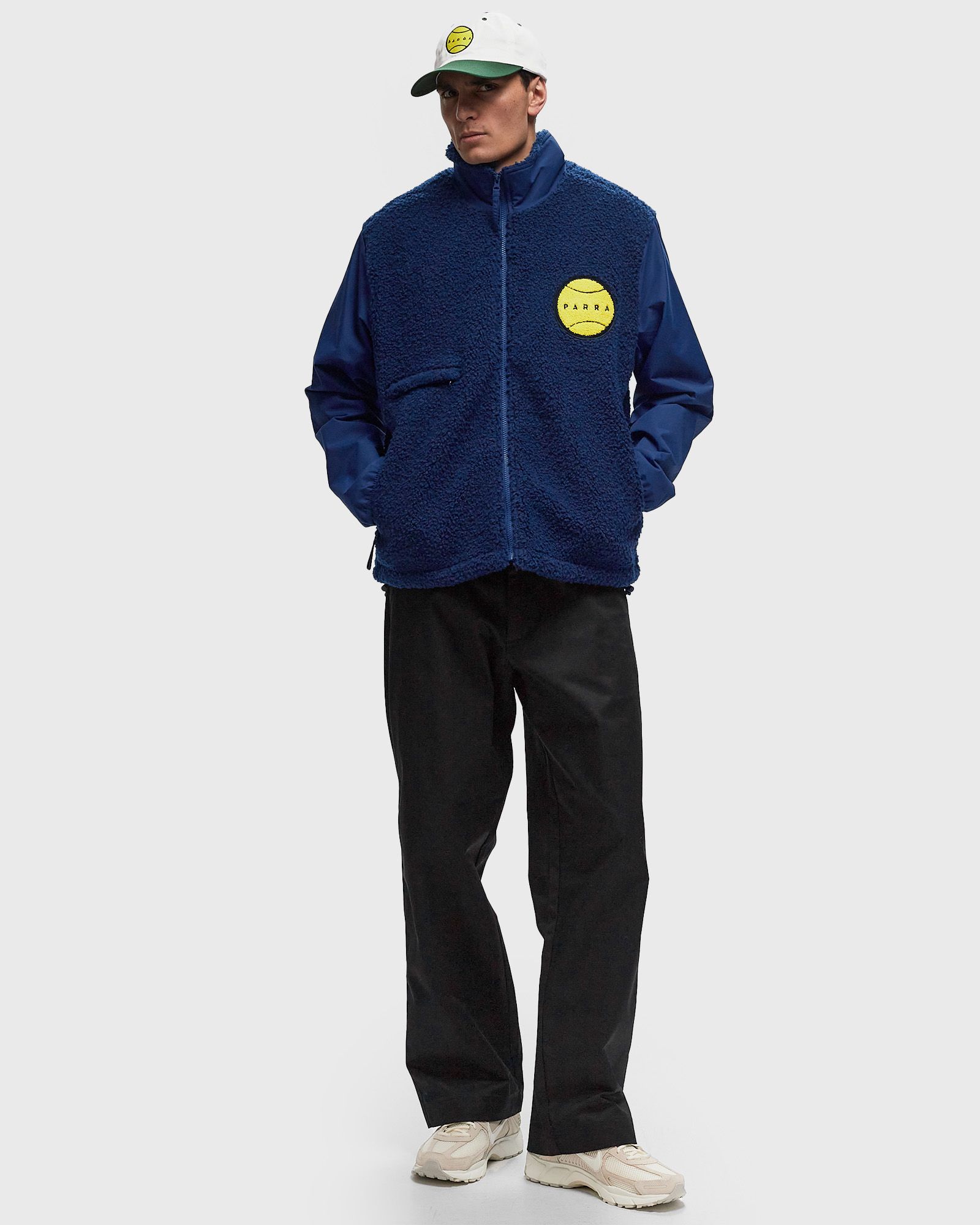 balled fleece jacket