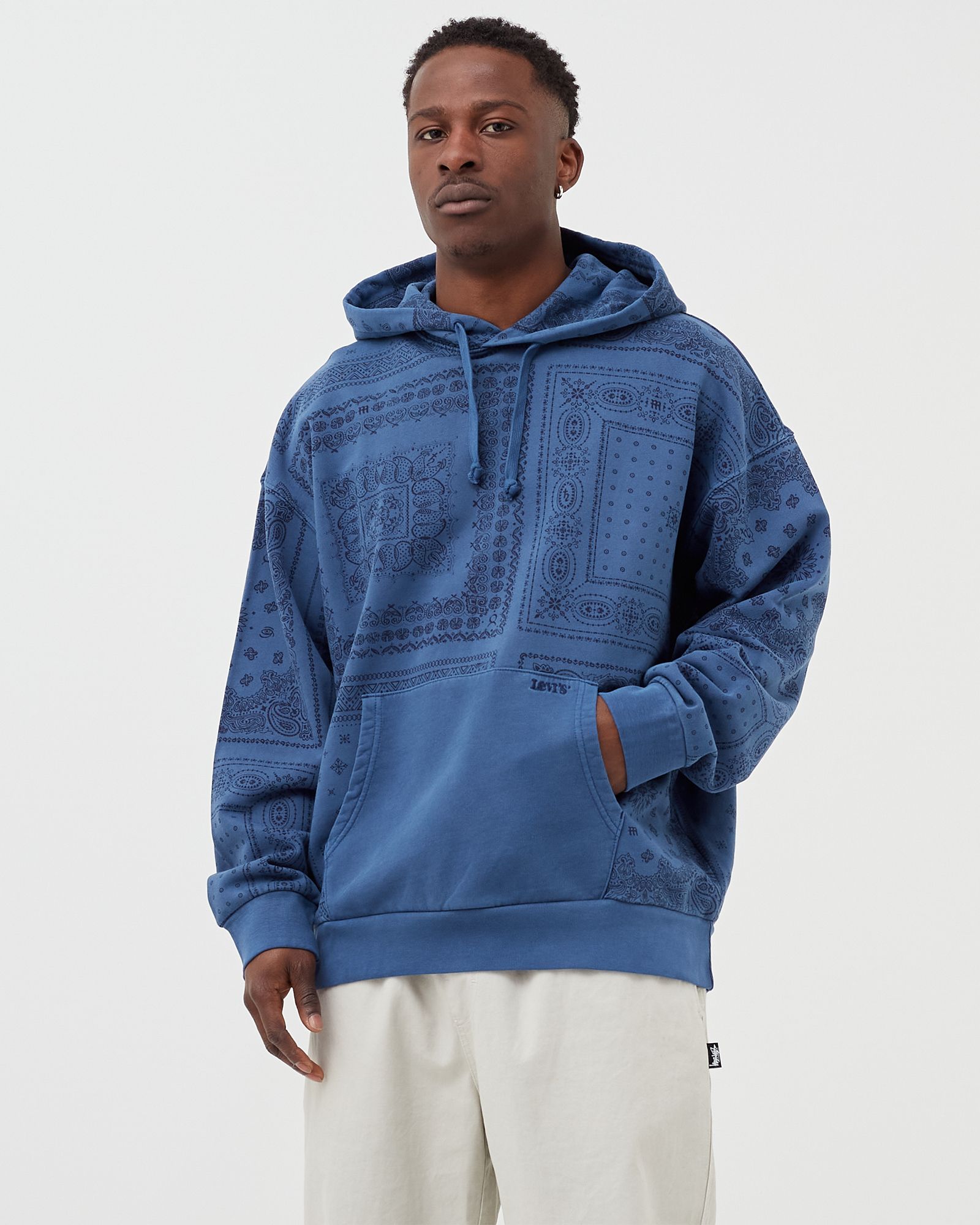 BANDANA POP OVER HOODIE