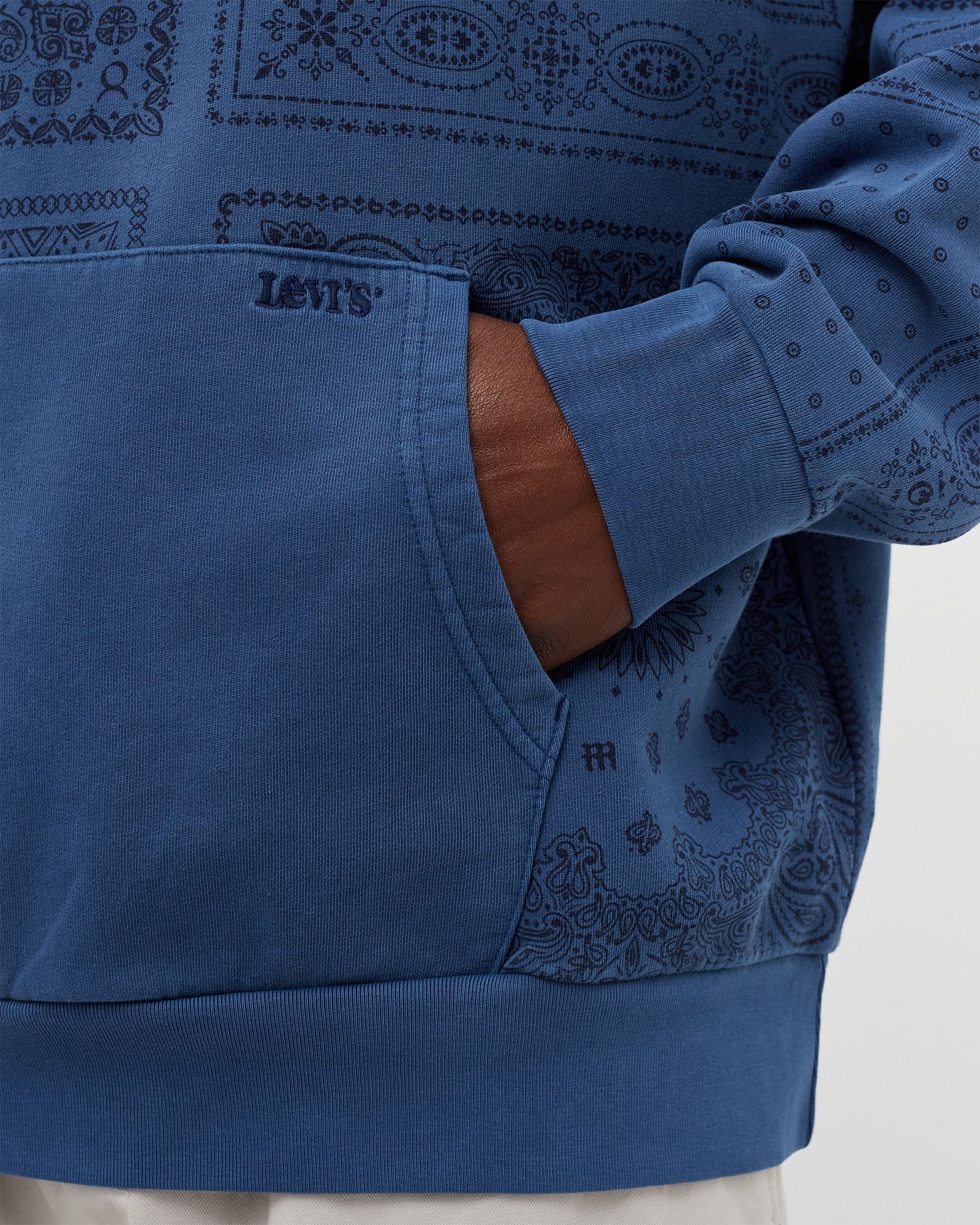 BANDANA POP OVER HOODIE