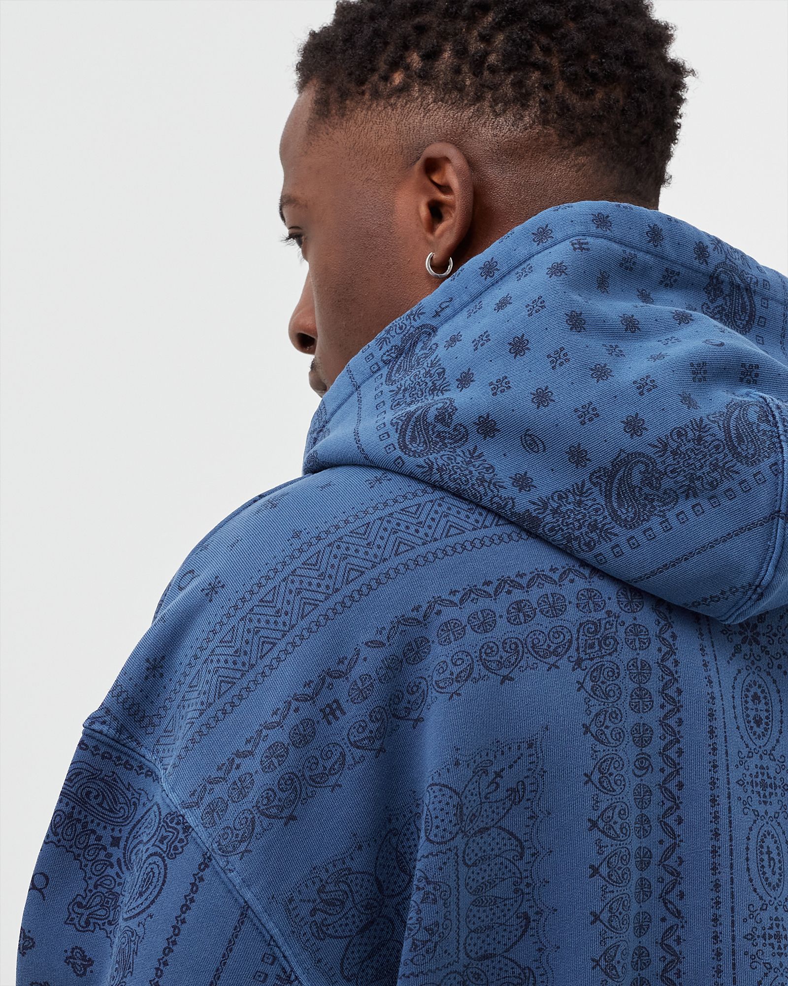 BANDANA POP OVER HOODIE