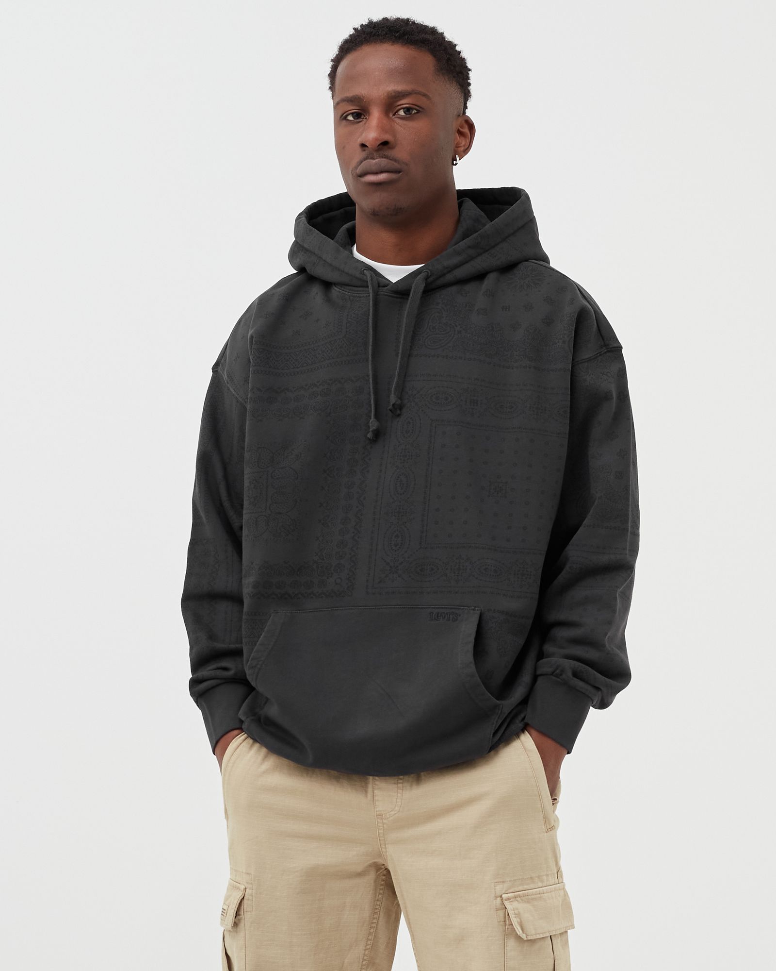 BANDANA POP OVER HOODIE