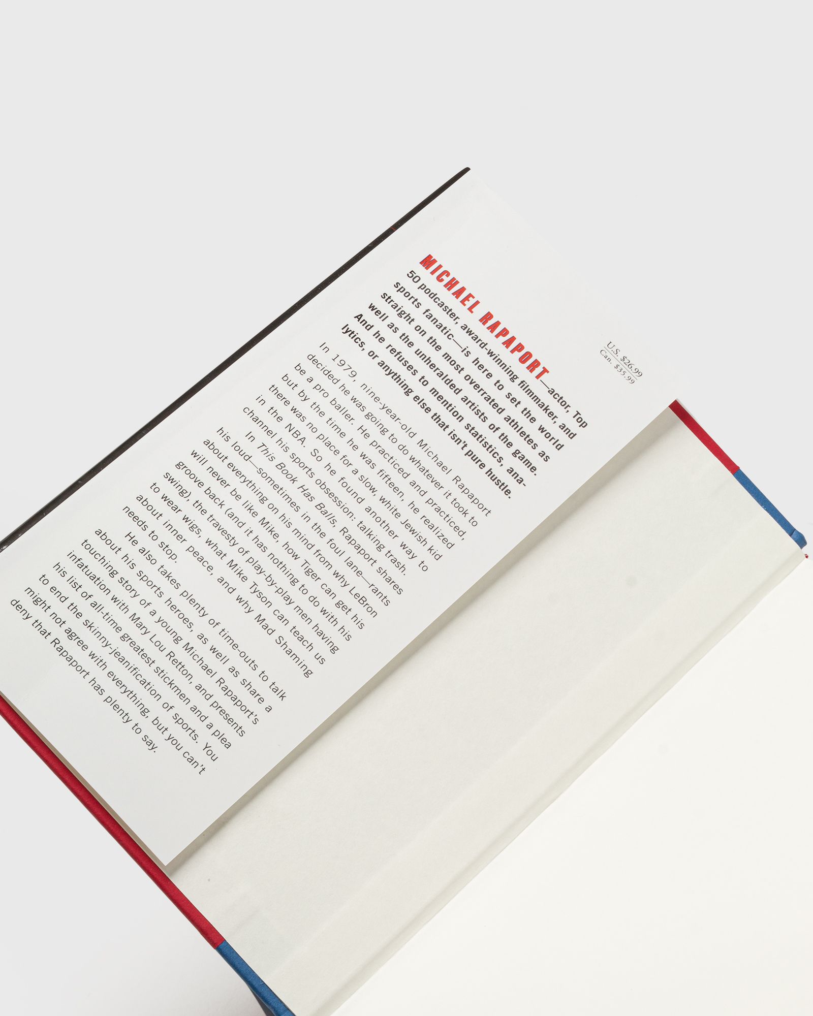 "This Book has Balls" by Michael Rapaport