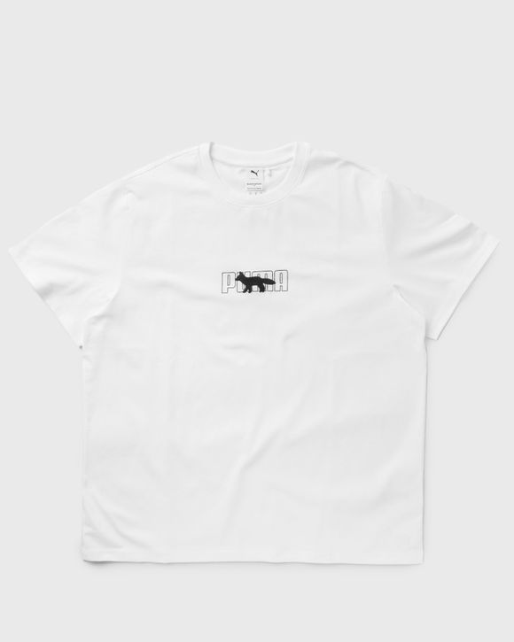 Puma x Maison Kitsune Engineered Tee T-Shirt Black 532328 01