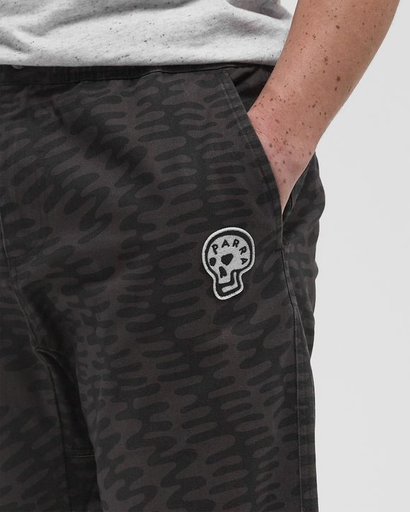 Stitched skull pants