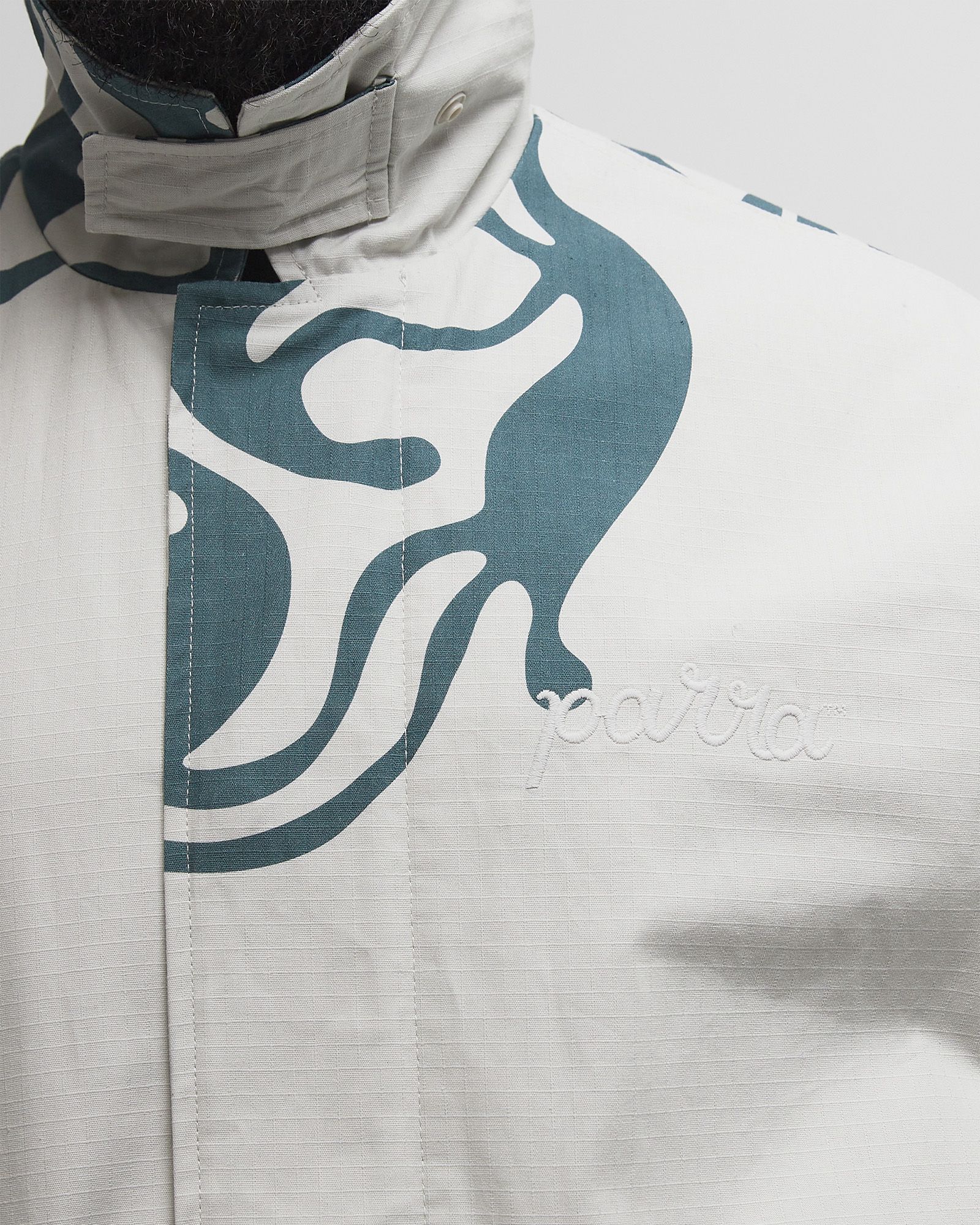 Half blob hunting jacket