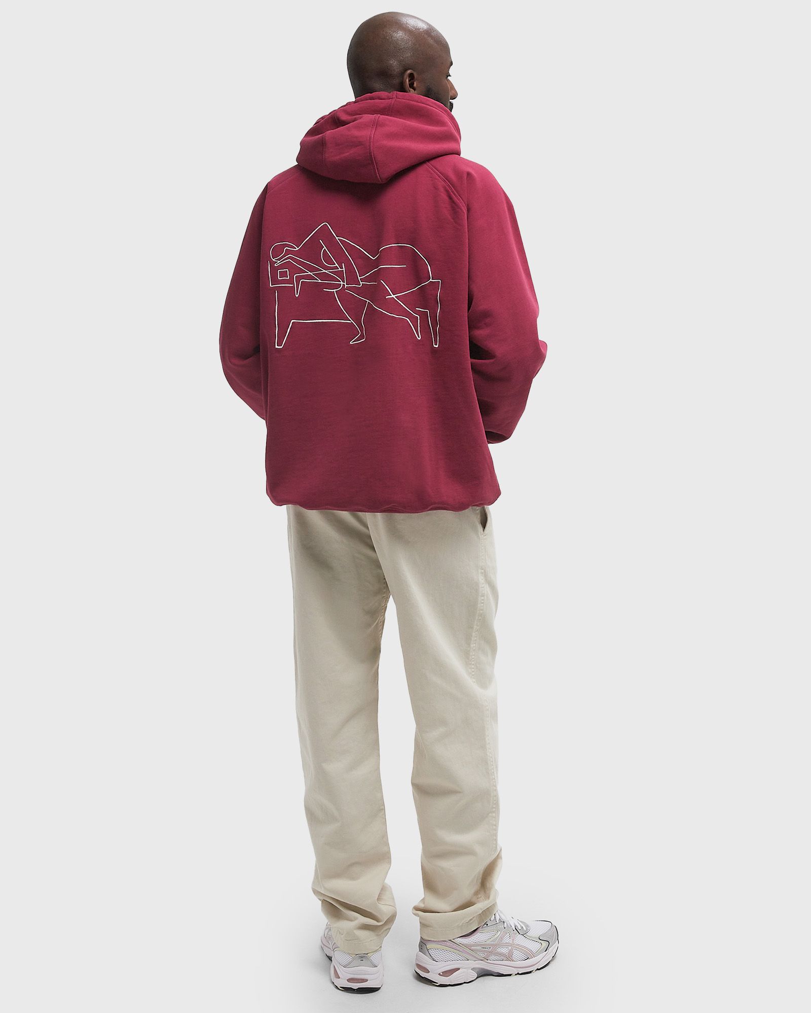 Sleep now hooded sweatshirt