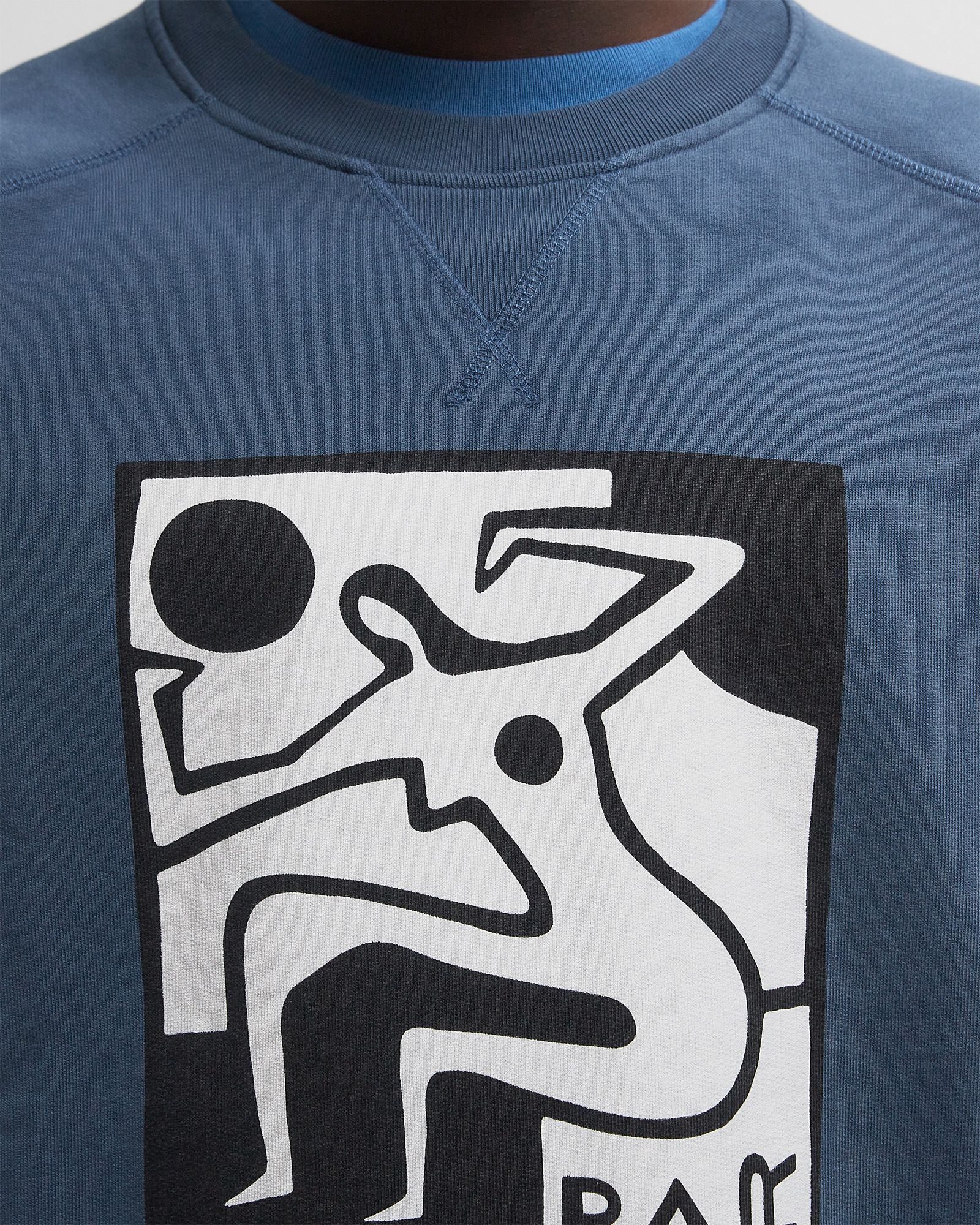 Ball sports crew neck sweatshirt