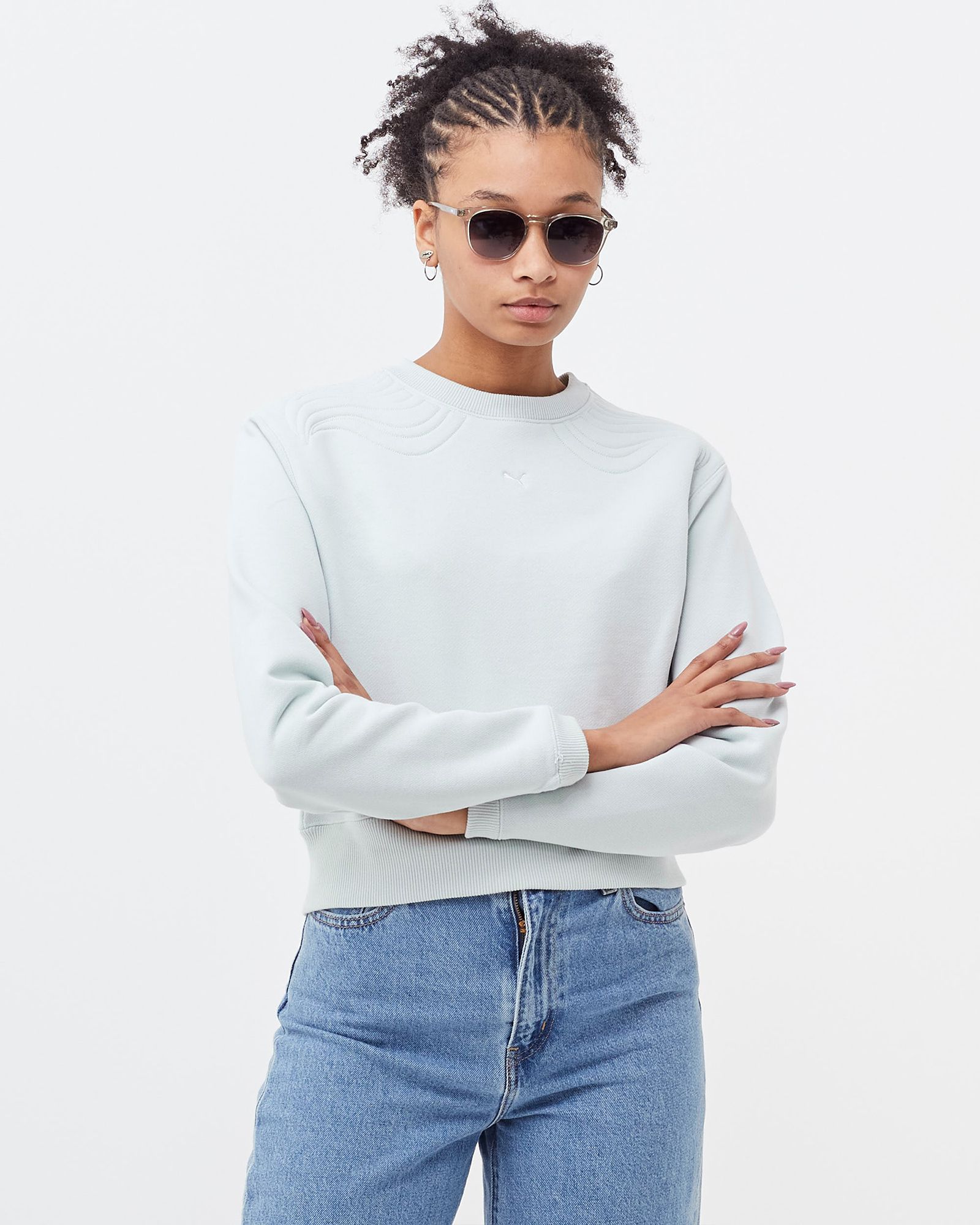 WMNS SNOW TIGER Boxy Crew