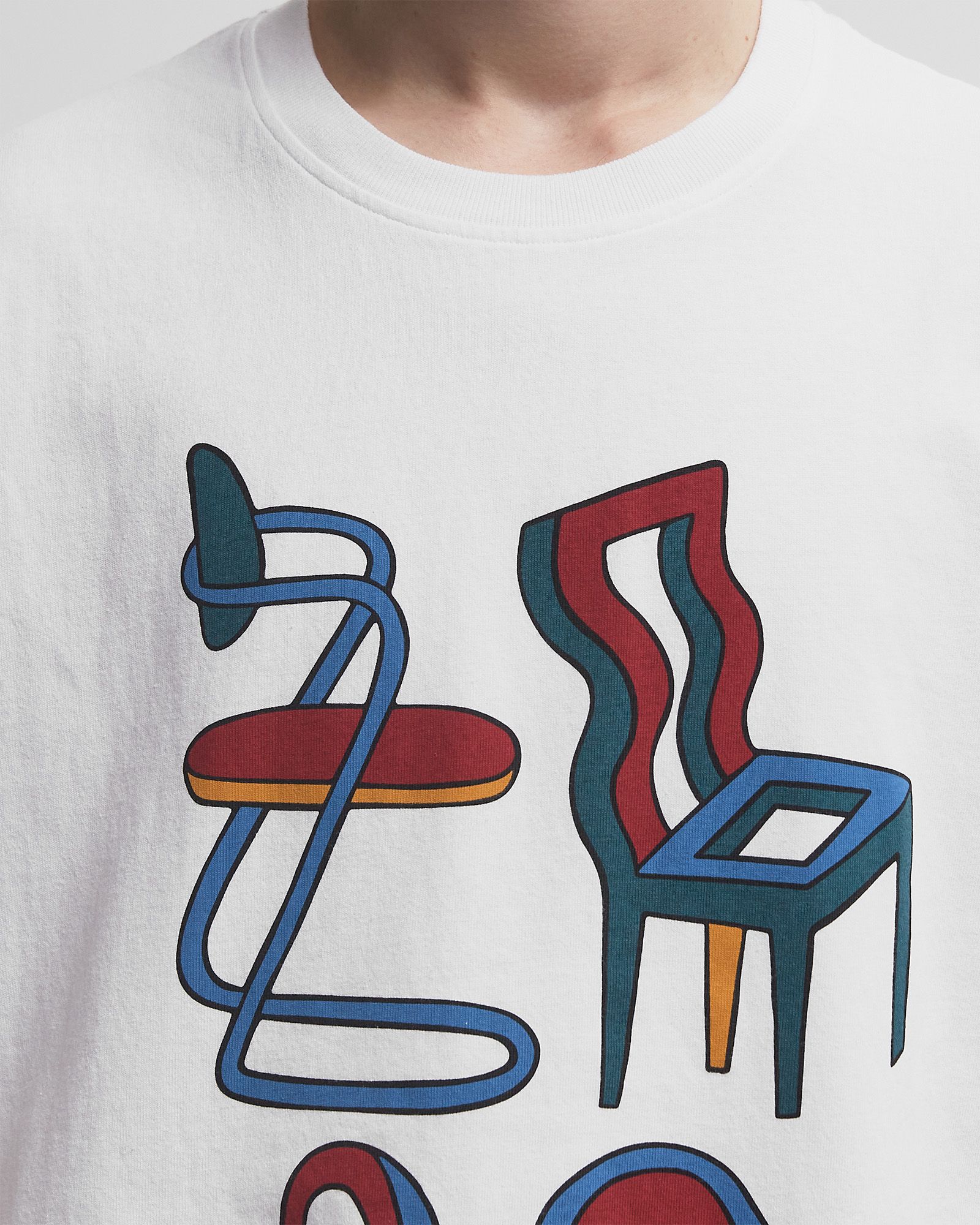 Unreasonable chairs t-shirt