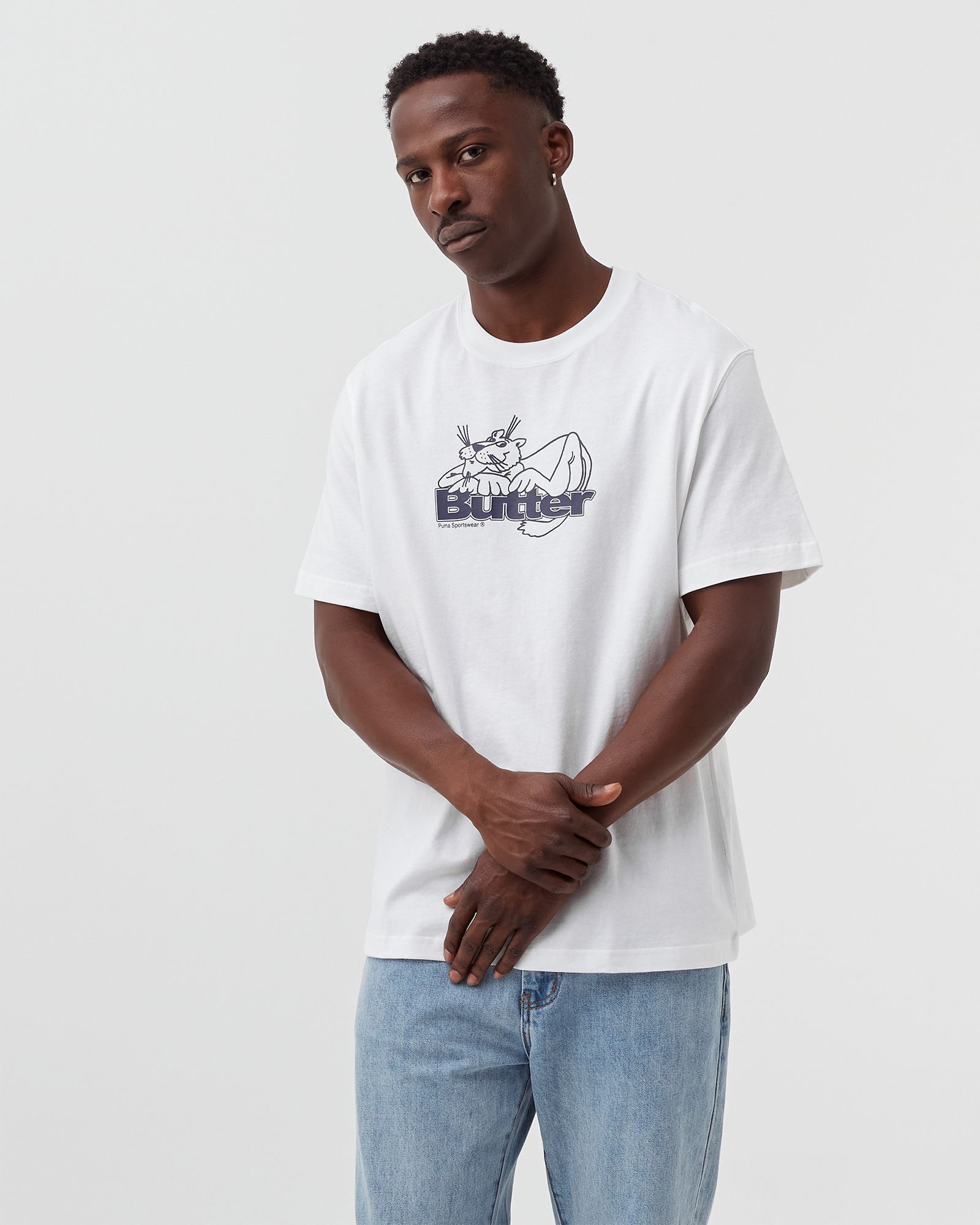 PUMA x Butter Goods CREAM Graphic Tee