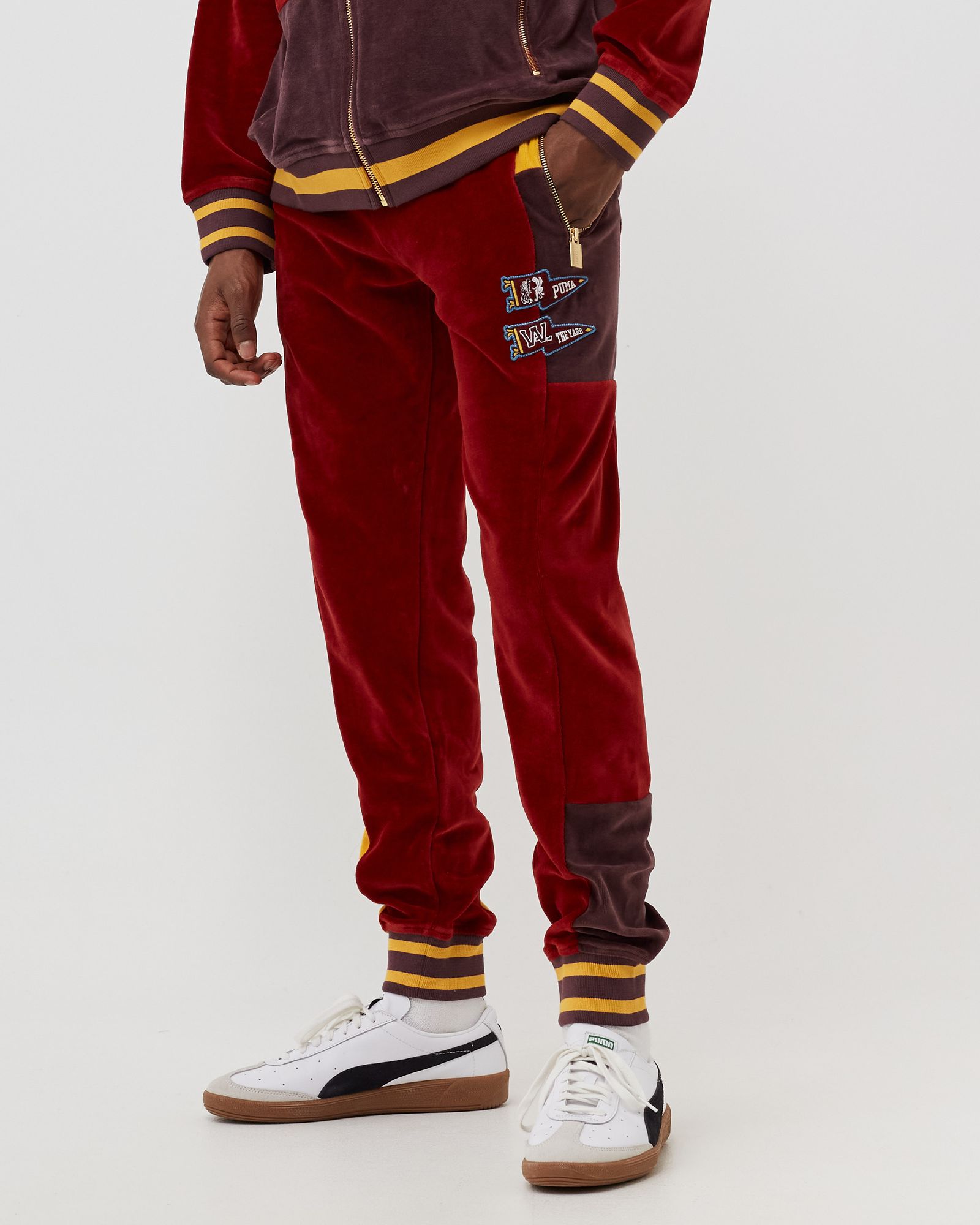 TYE VELOUR TRACK PANT