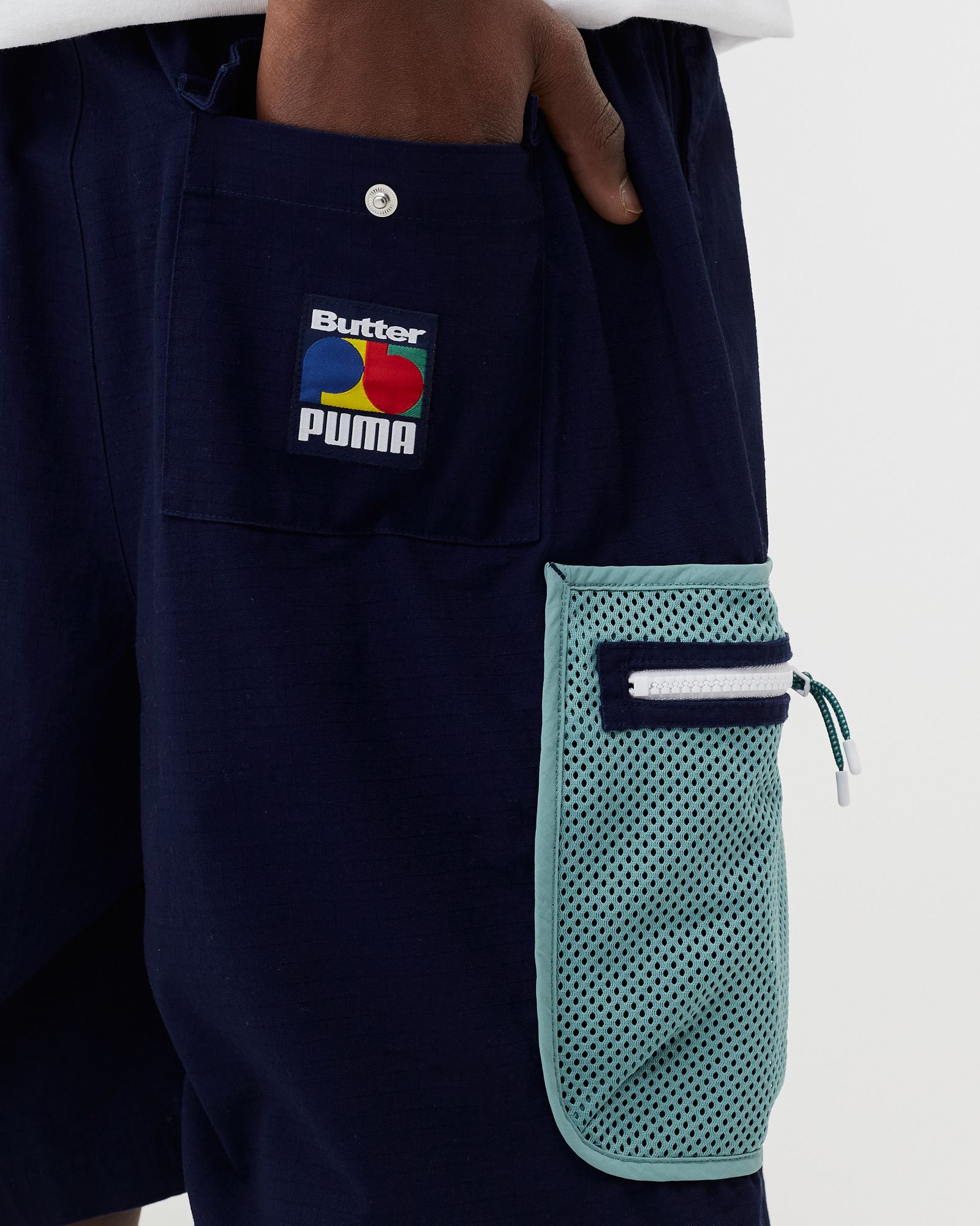 PUMA x BUTTER GOODS Rip Stop Cargo Shorts