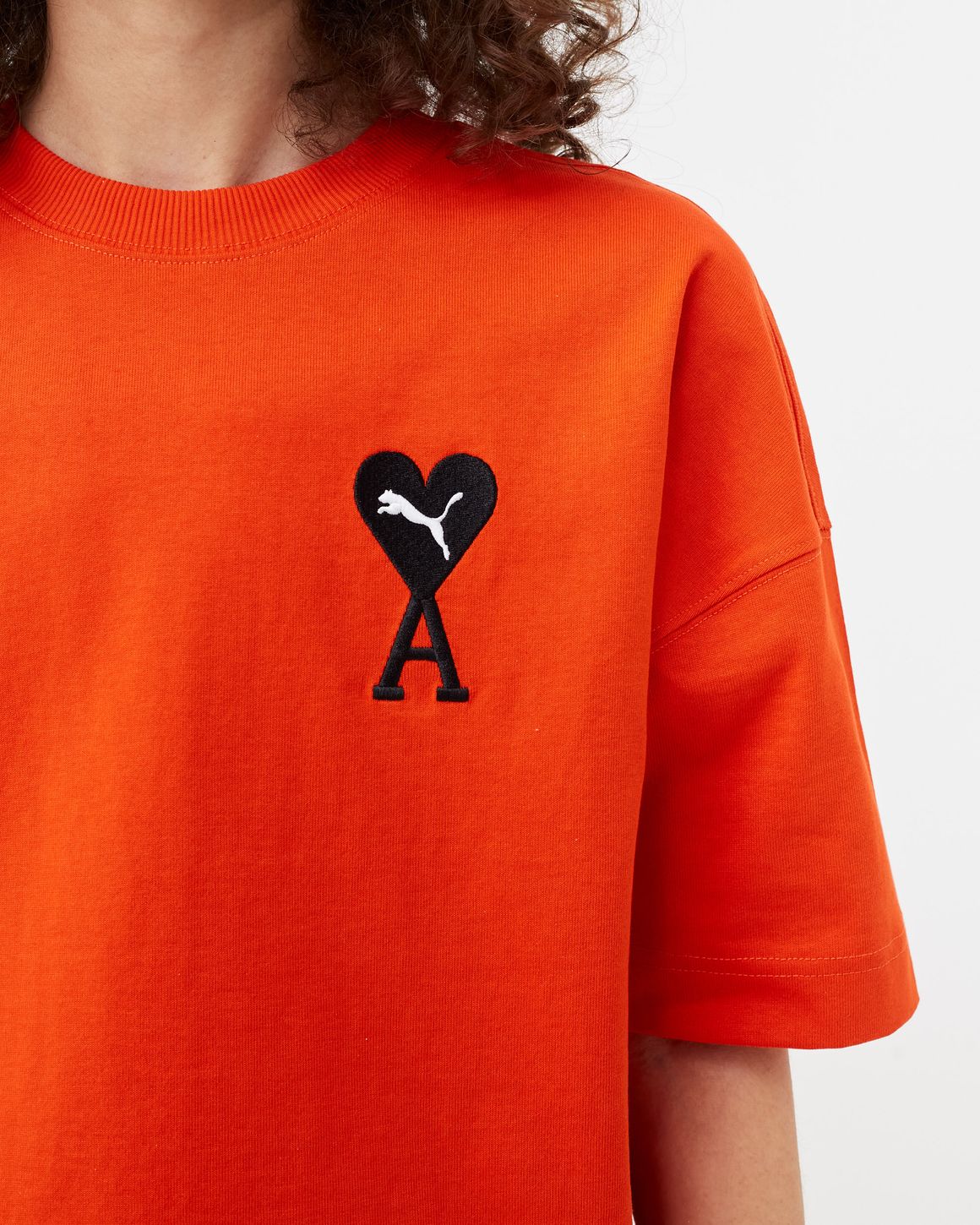 トップス Puma x Ami W Graphic Tee amiparis PUMA-x-Ami-Graphic-Tee-Black.
